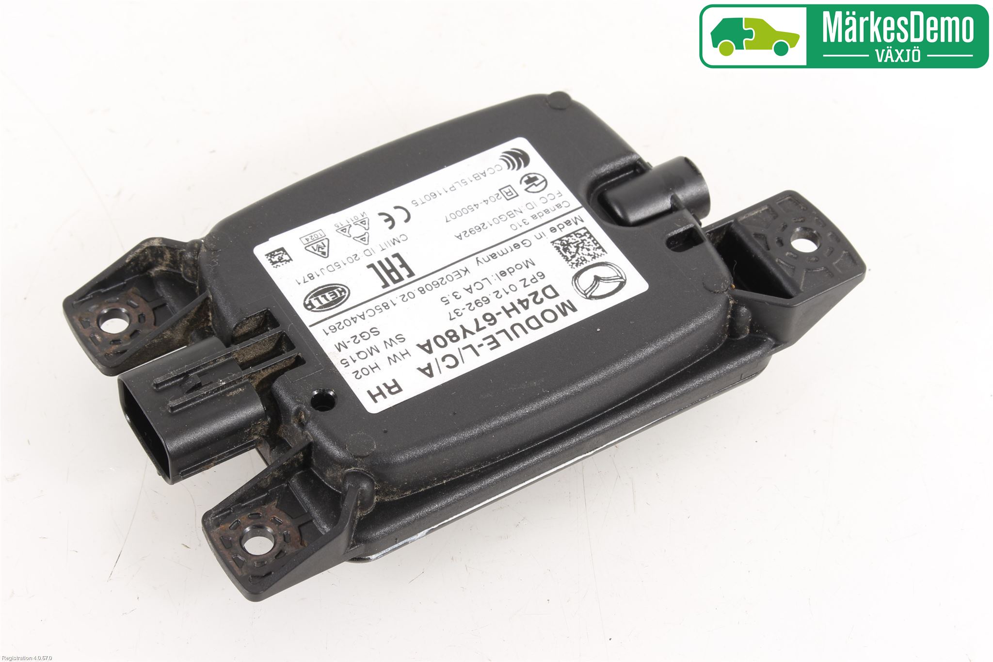 Mazda CX-3 Sensor Kollisjonsbeskyttelse