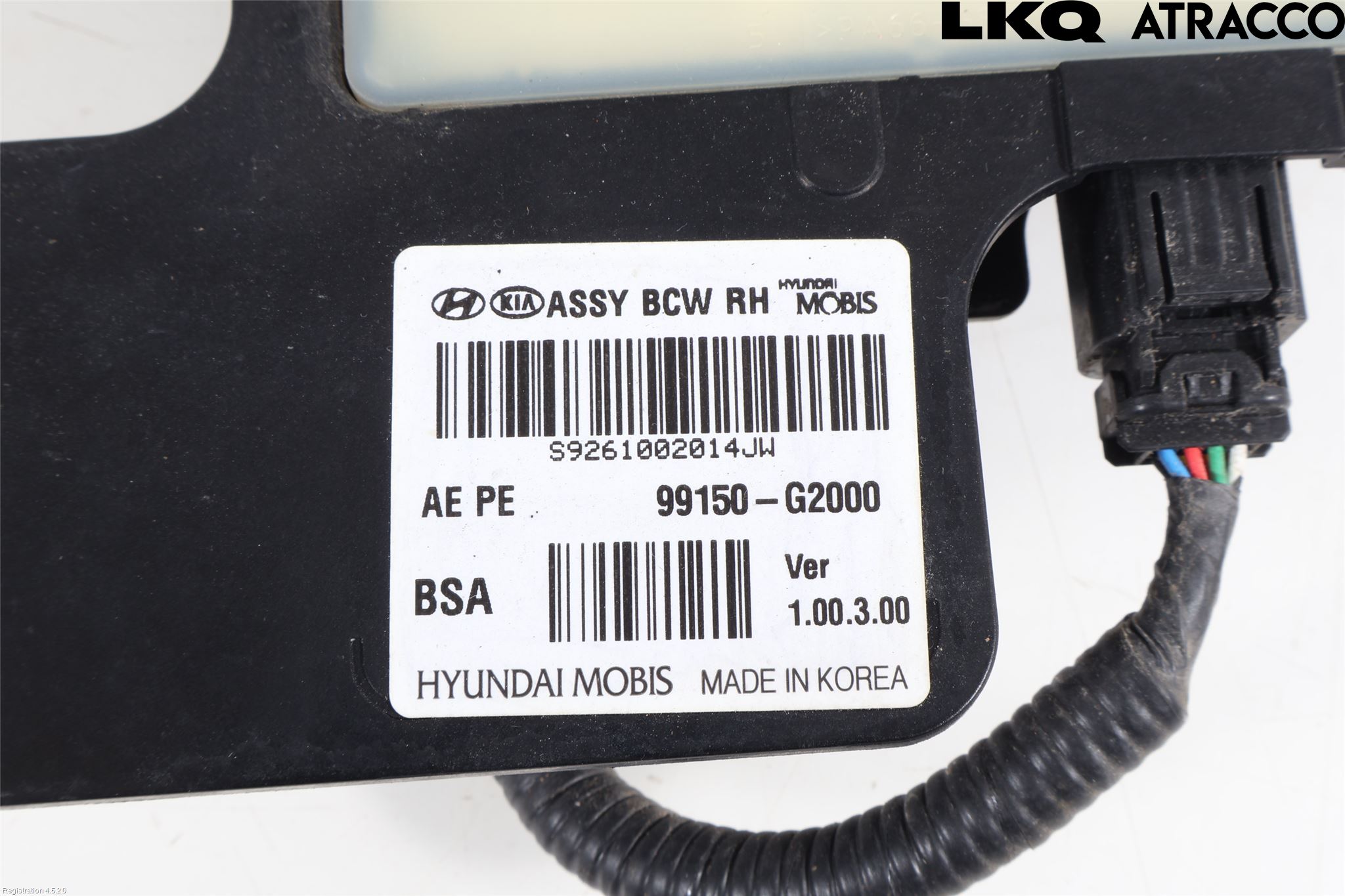 Hyundai IONIQ AE 17-22 Sensor Kollisjonsbeskyttelse