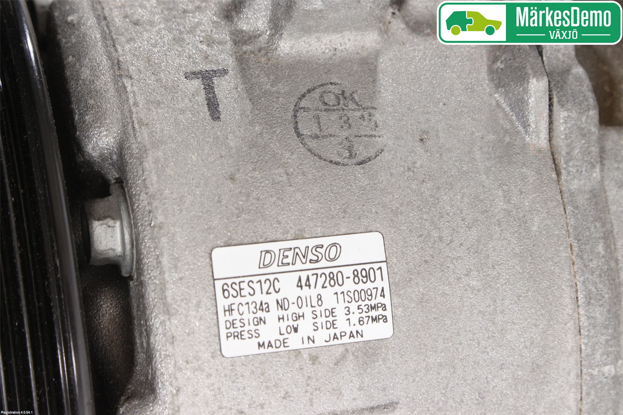 Toyota AURIS 13-19 Varme Ac Kompressor