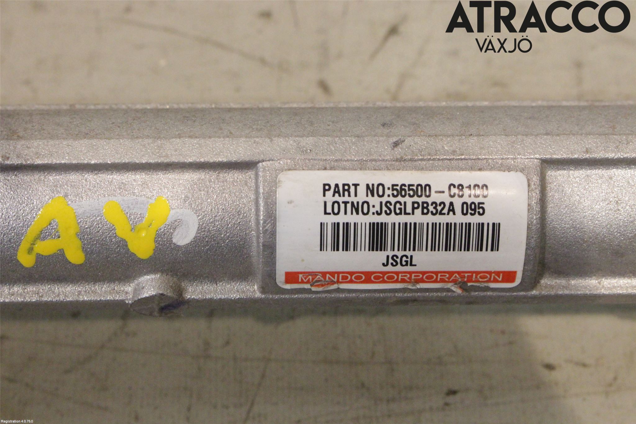 Hyundai i20 GB 15-20 Servo Snekke - Tannstang