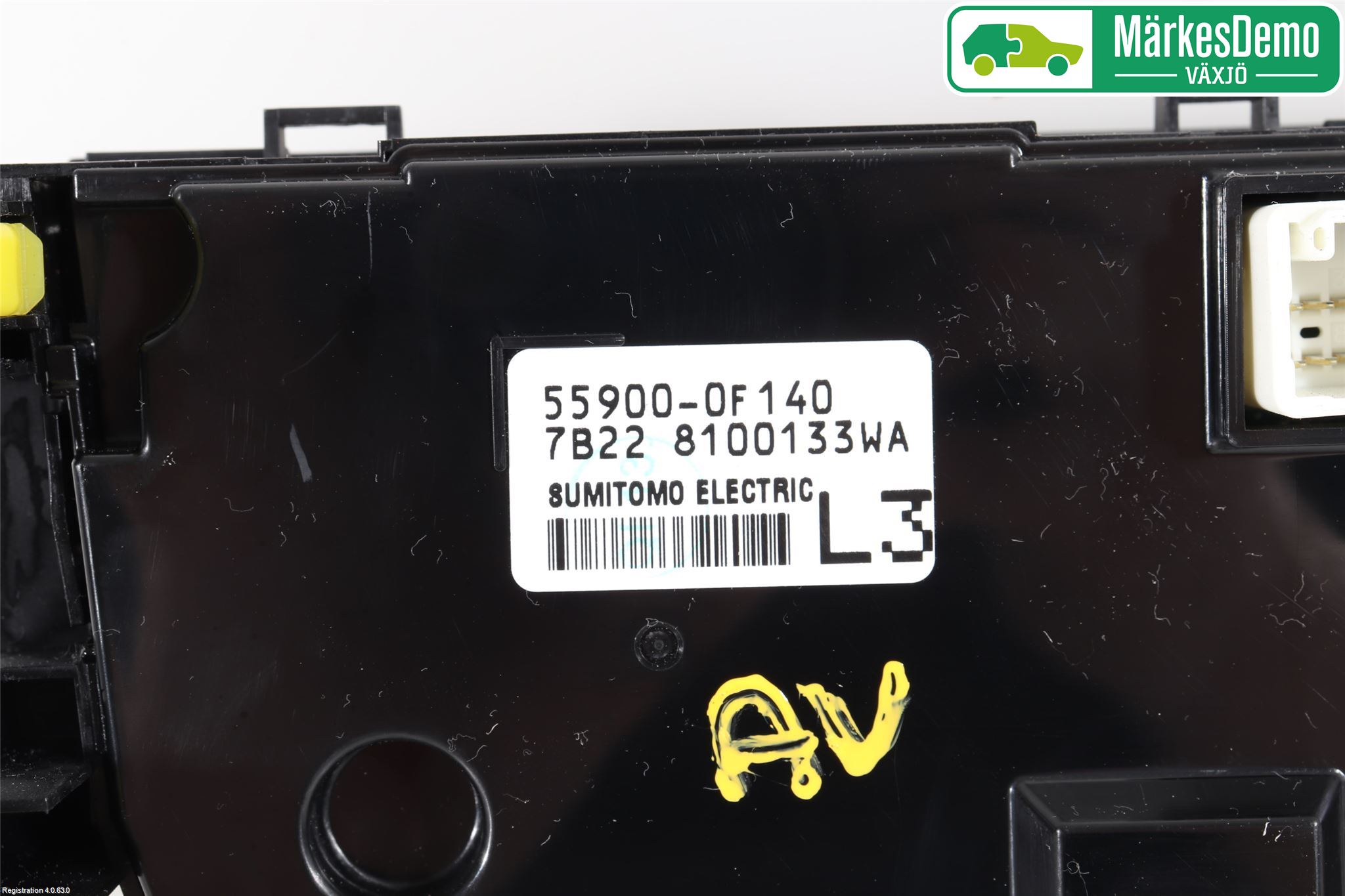 Toyota VERSO 09-18 Varme Ac Betjening-Display