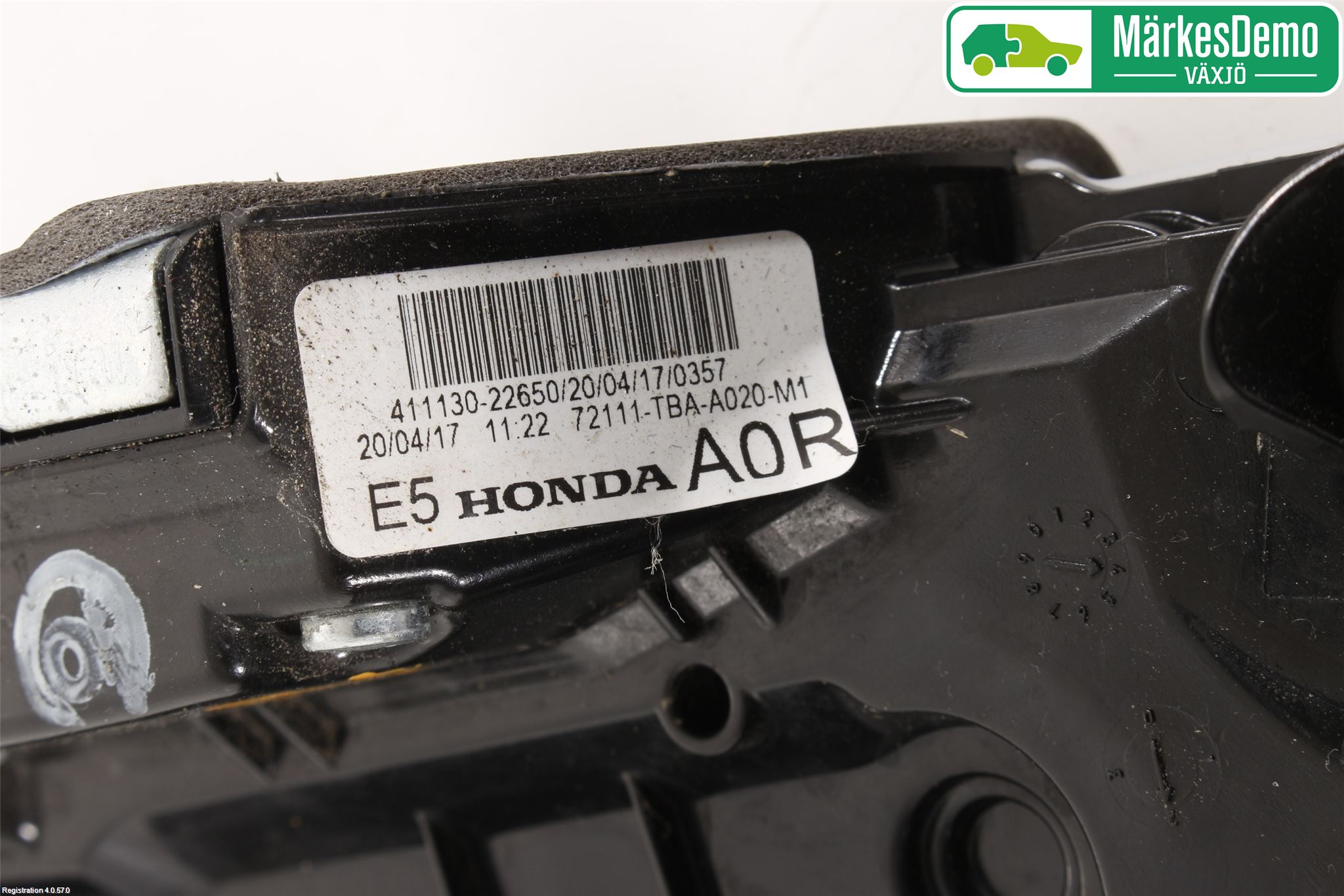 Honda CIVIC 17-22 Dørlås - Låsekasse