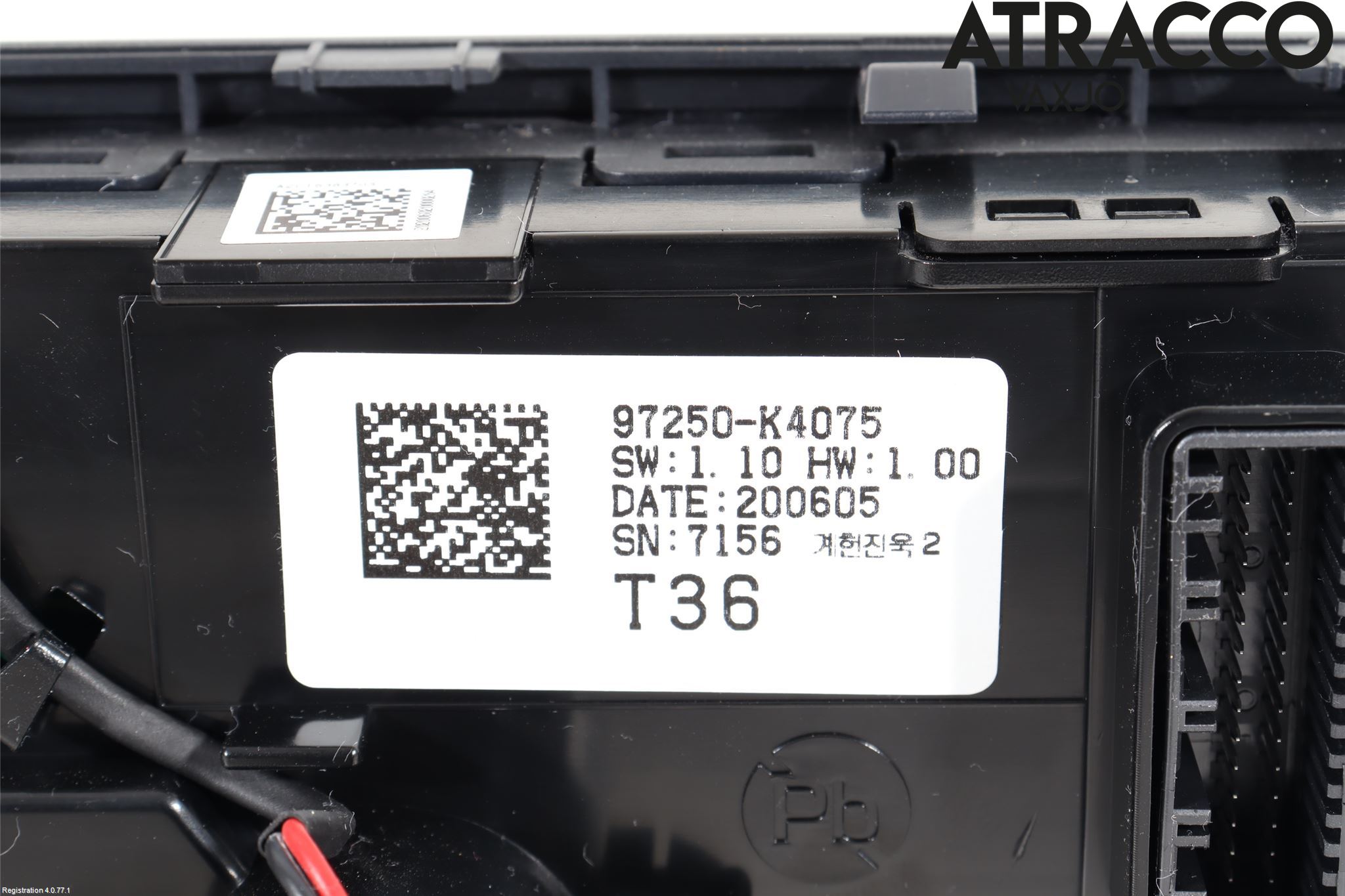 Hyundai KONA/ELECTRIC OS 18-23 Varme Ac Betjening-Display