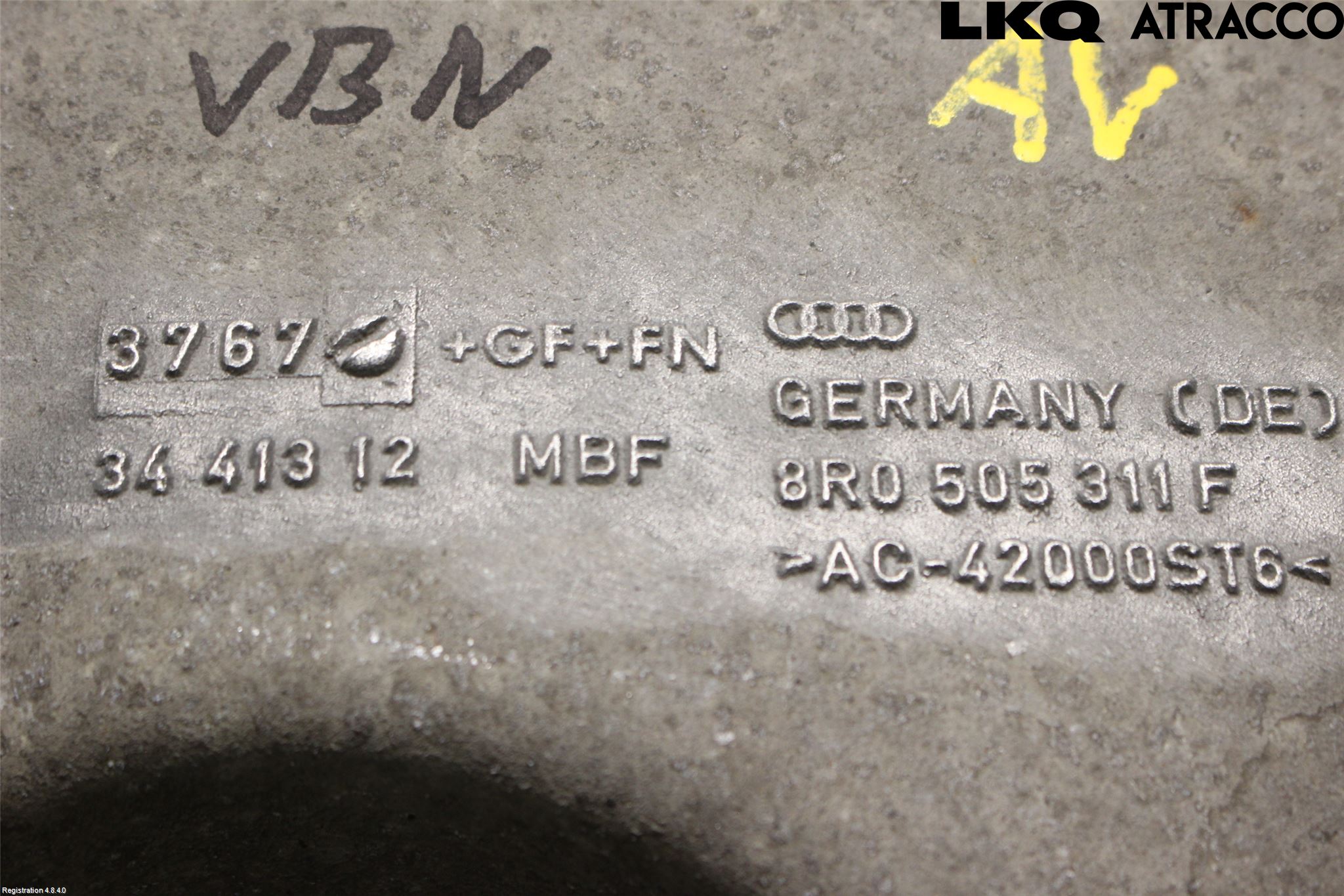 Audi A7/S7 4G 11-17 Bærearm Bak Venstre
