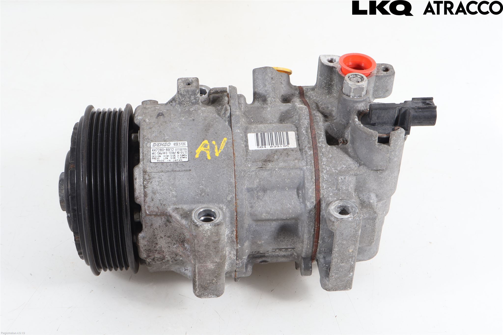 Toyota AURIS 13-19 Varme Ac Kompressor