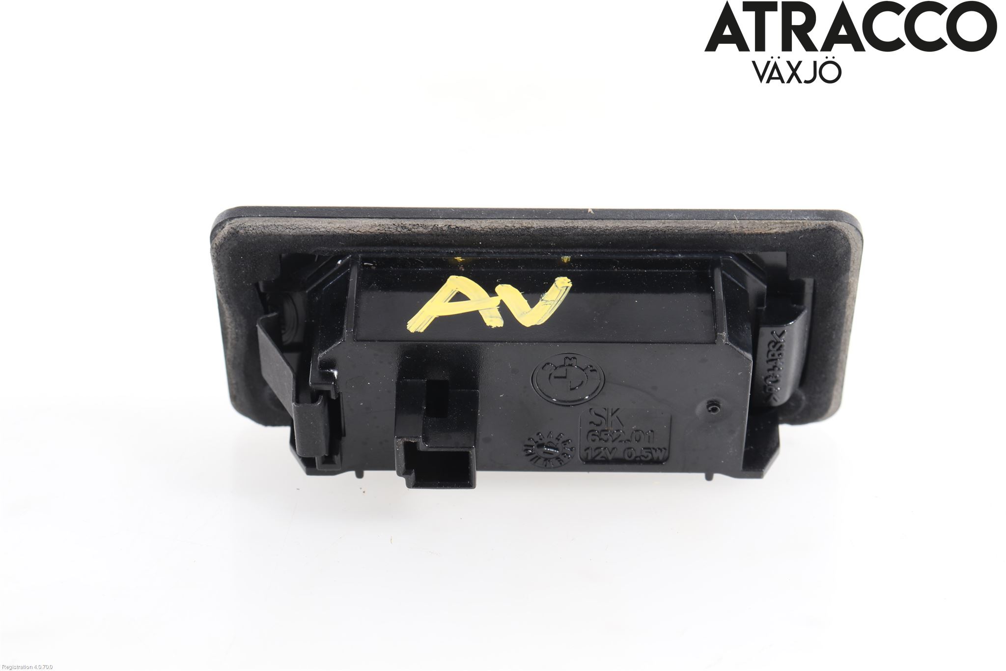 BMW 5 F10/F11/F18 09-17 Skilt Belysning
