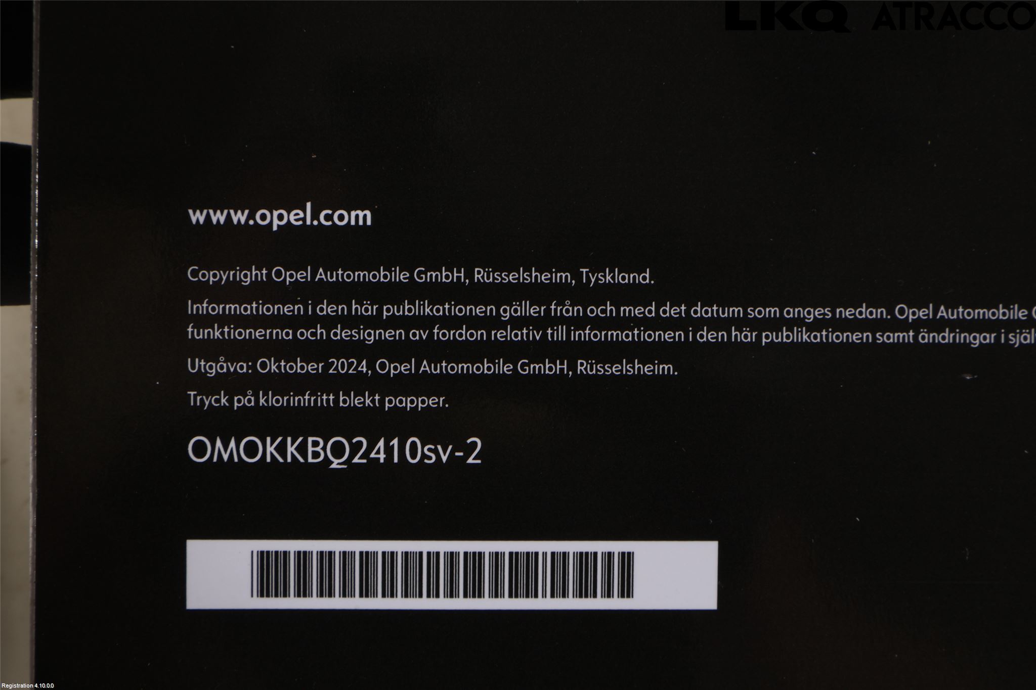 Opel MOKKA 21- Instruksjonsbok
