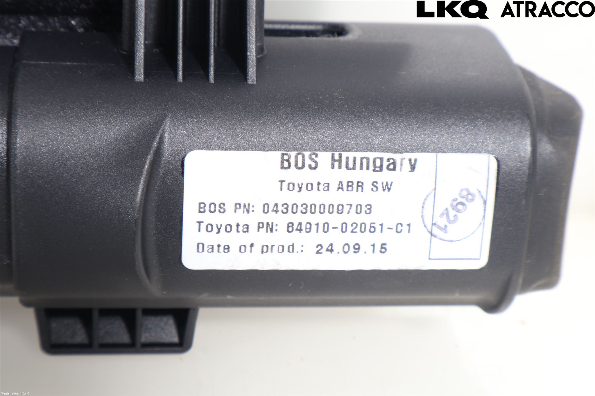 Toyota AURIS 13-19 Innr Innsyn Beskytelse Stv