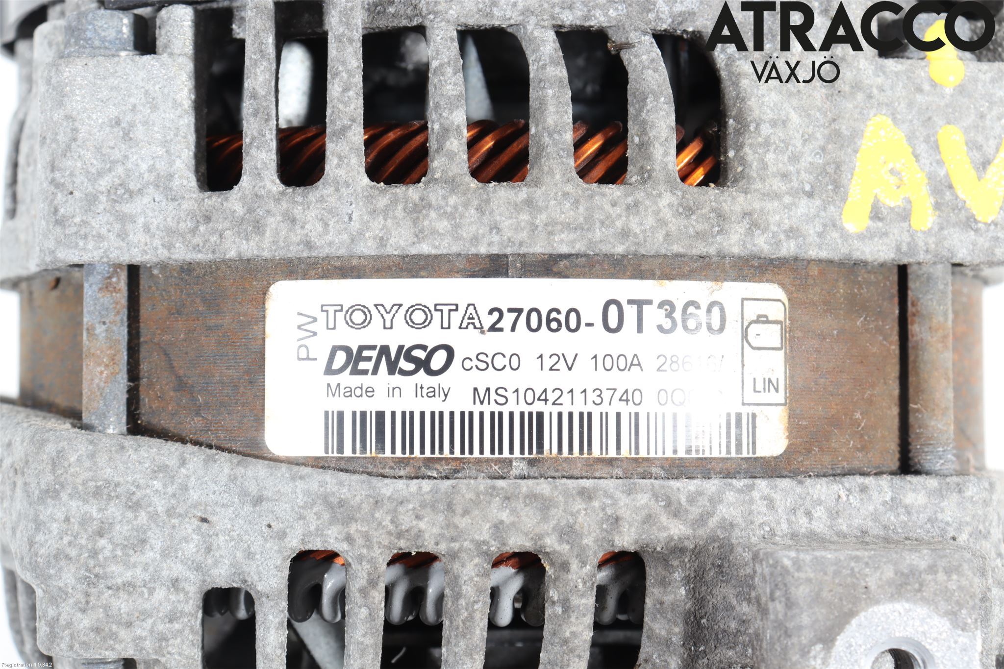 Toyota VERSO 09-18 Dynamo