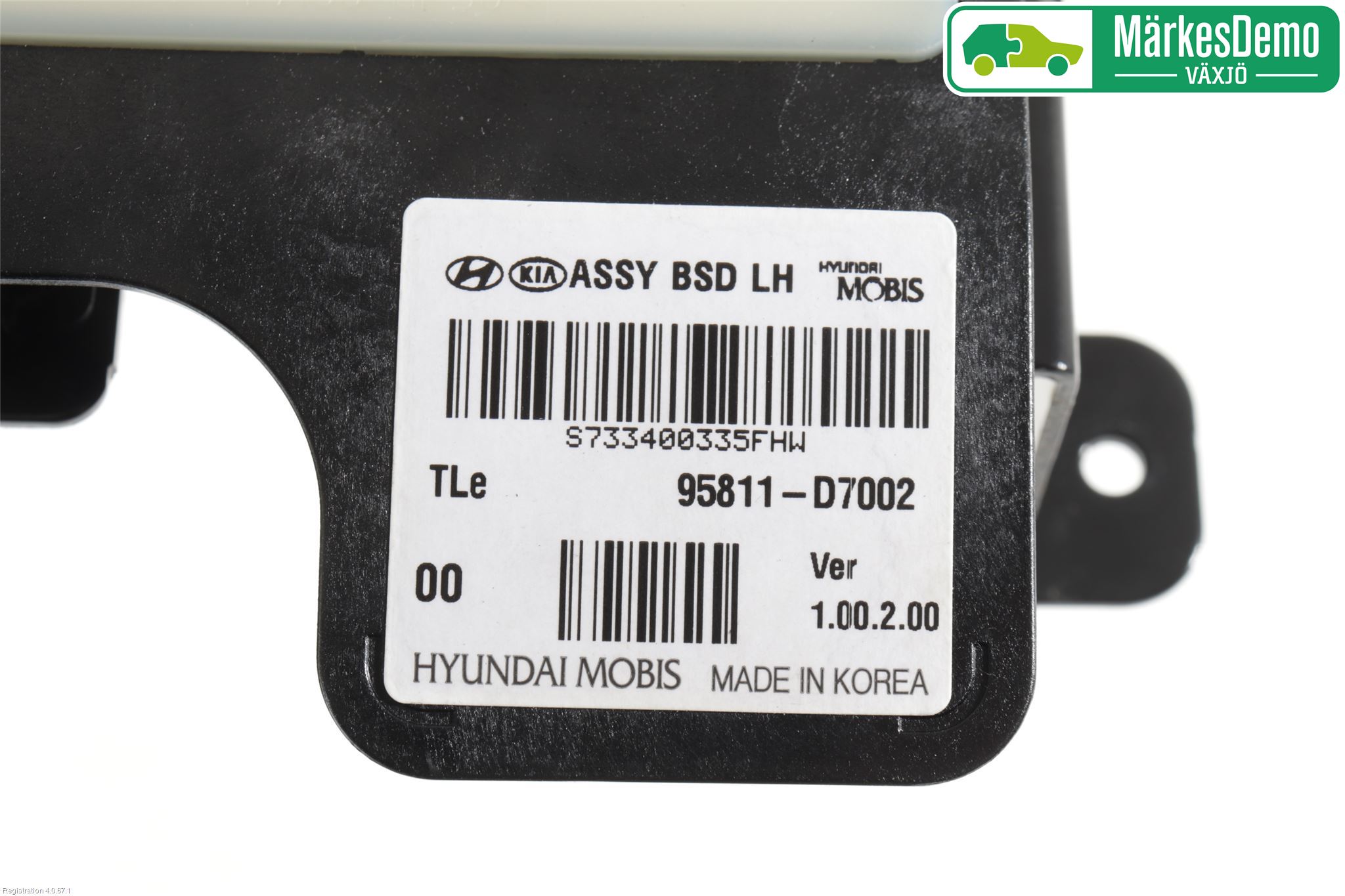 Hyundai TUCSON 05- Sensor Kollisjonsbeskyttelse