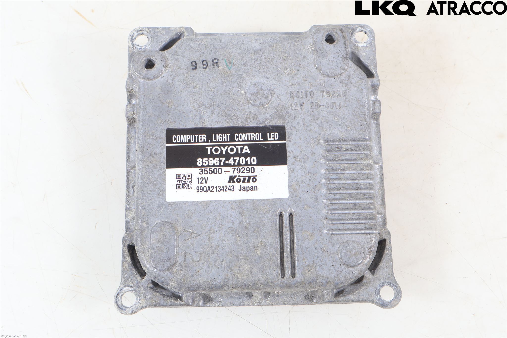 Toyota PRIUS ZVW30 09-20 Styreenhet Xenon