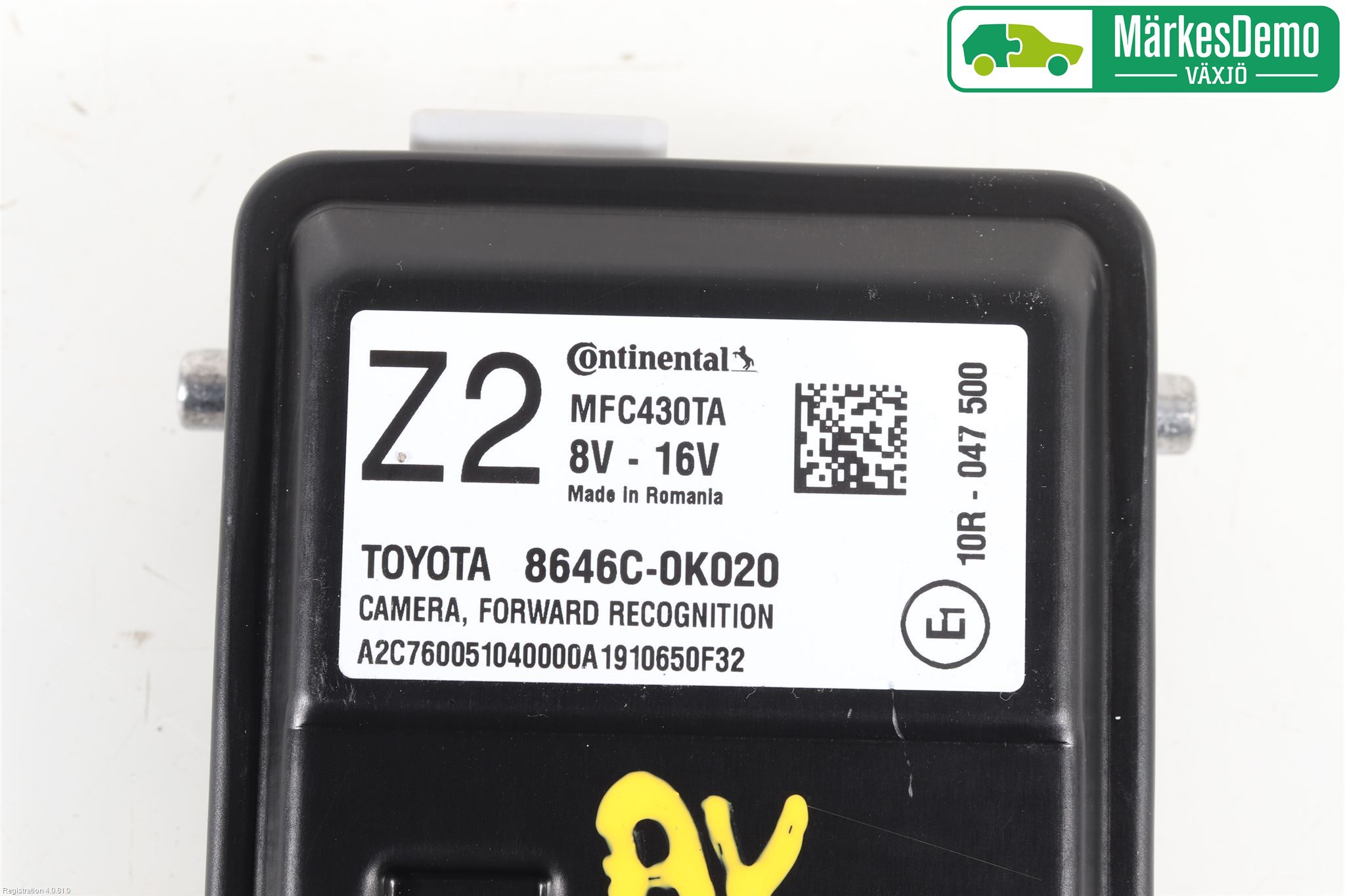 Toyota HILUX 16- Sensor Kollisjonsbeskyttelse