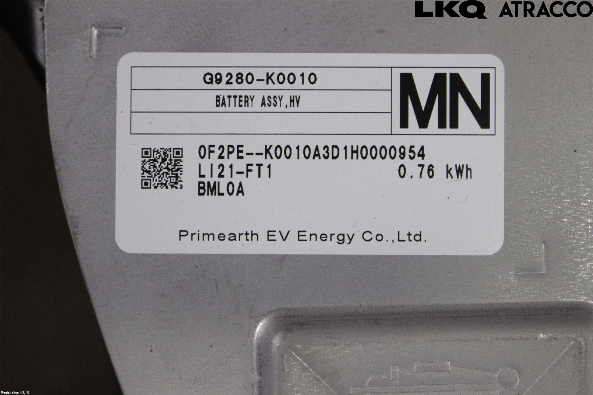 Toyota YARIS XP21 20- Hybrid Batteri