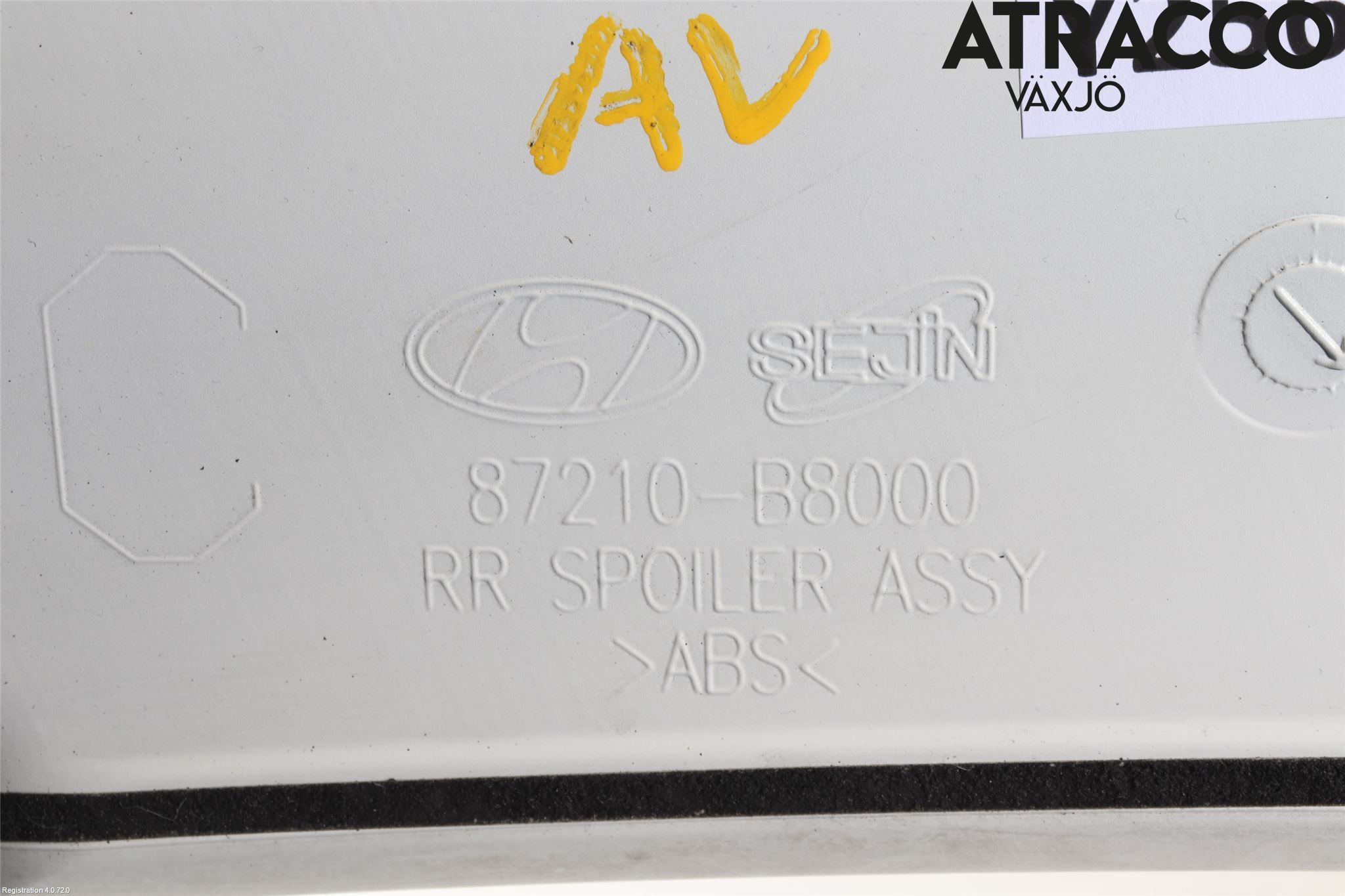 Hyundai GRAND SANTA FE 14-18 Spoiler Bakluke