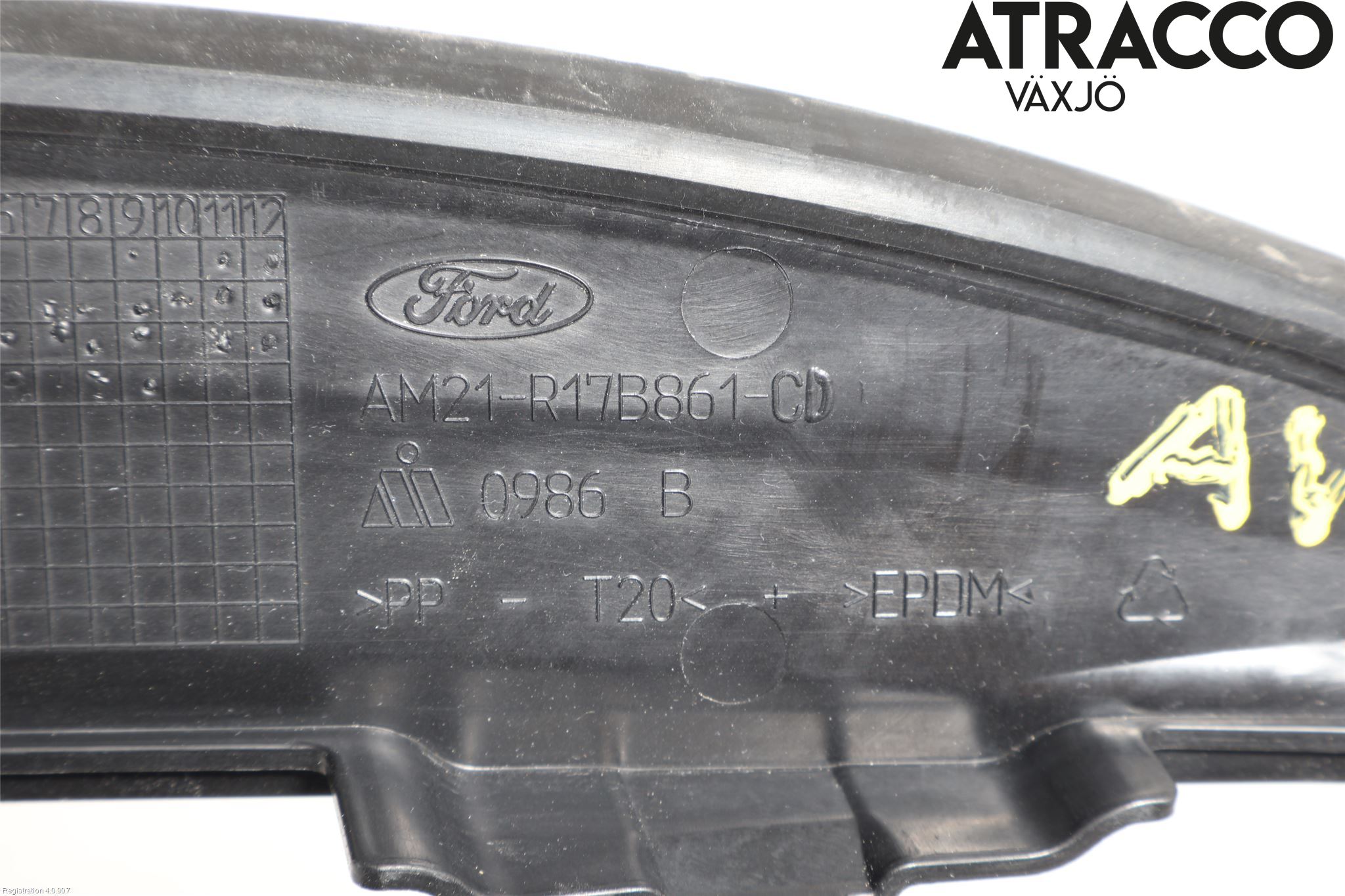 Ford S-MAX 06-15 Refleksplate - Skiltplate