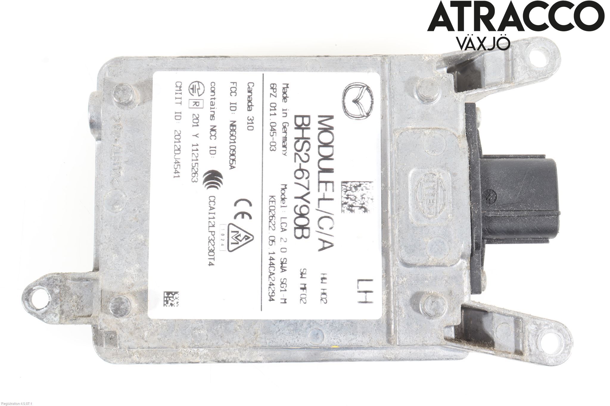 Mazda 3 III 14-19 Sensor Kollisjonsbeskyttelse