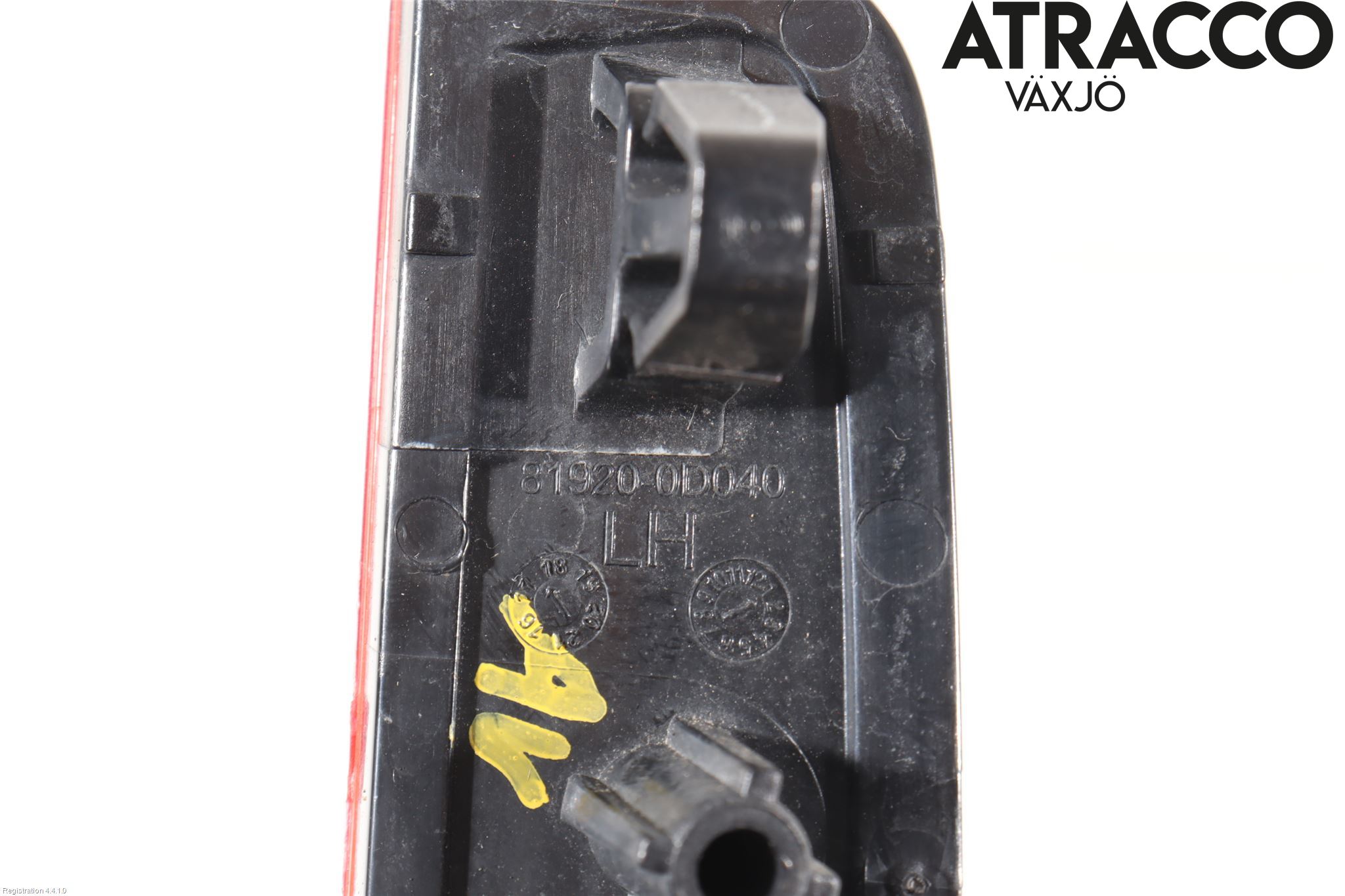 Toyota YARIS XP130 15-20 Refleks Bak