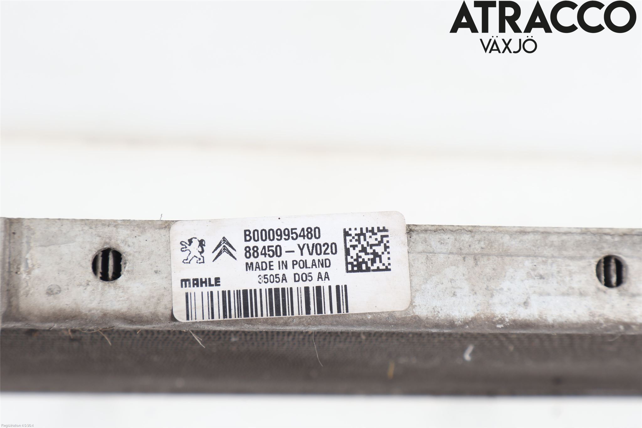 Toyota AYGO 15-21 Varme Ac Kondenser-Kjøler