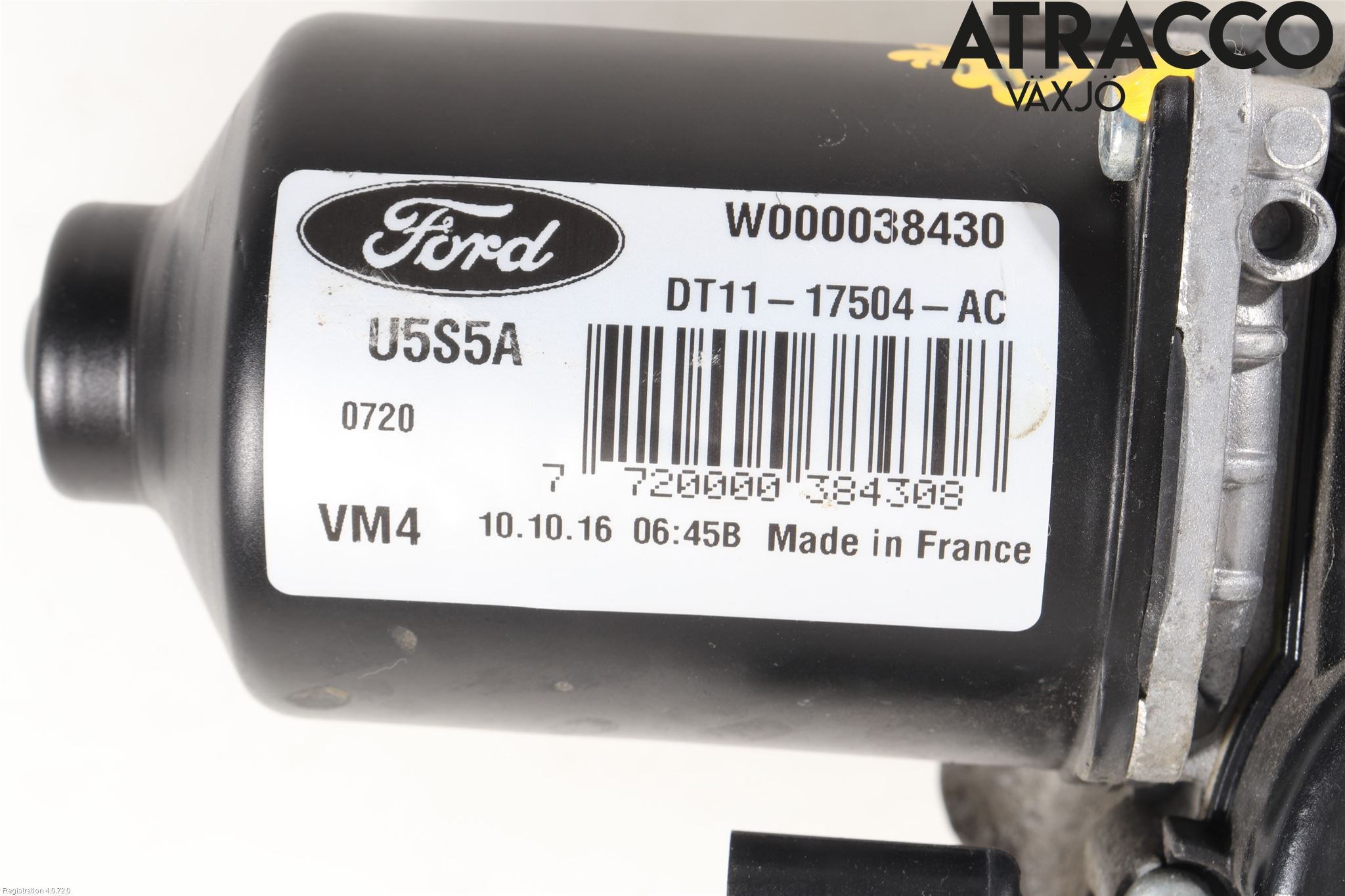 Ford TRANSIT/TOURNEO CONNECT 13-22 Viskermotor Frontrute