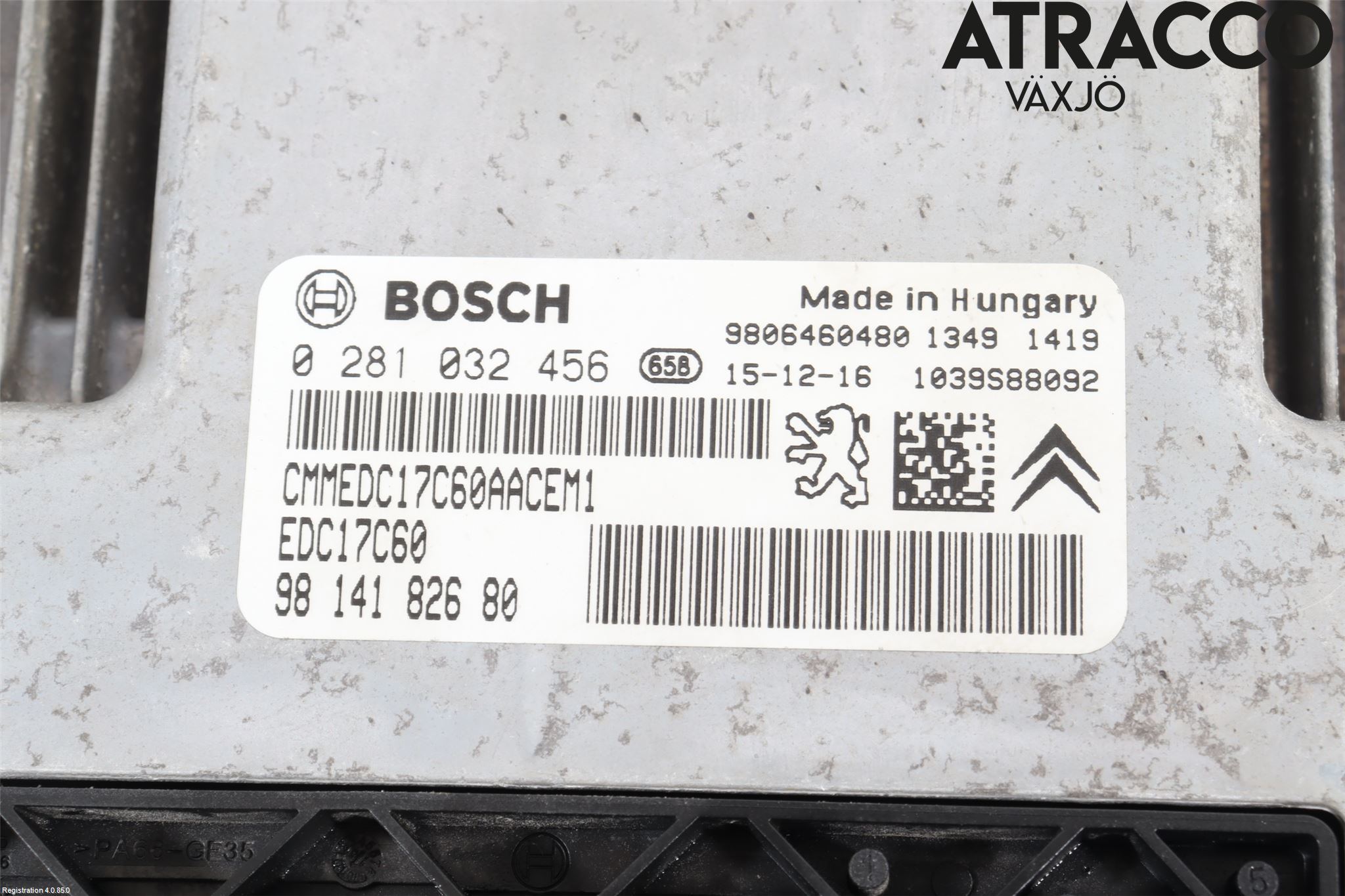 Peugeot 308 14-21 Styreenhet Dieselpumpe