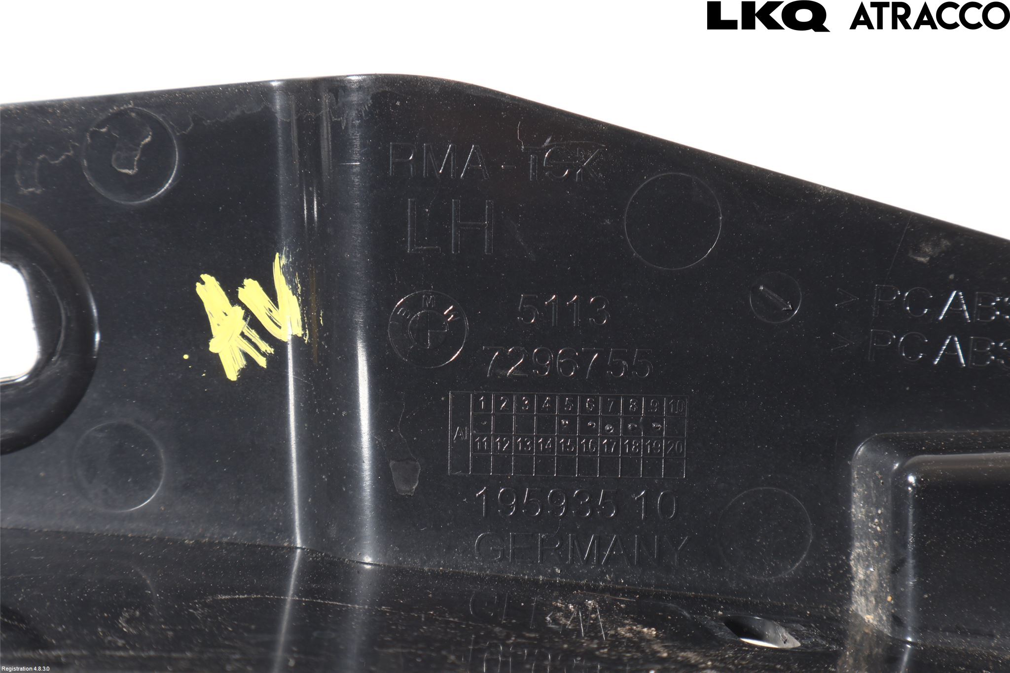 BMW i3 I01 13-22 Skjerm Bak V