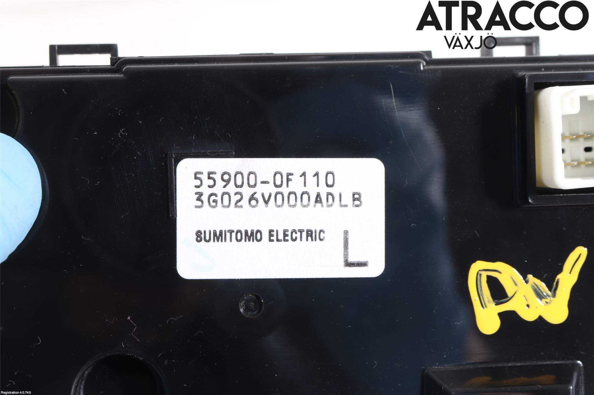 Toyota VERSO 09-18 Varme Ac Betjening-Display