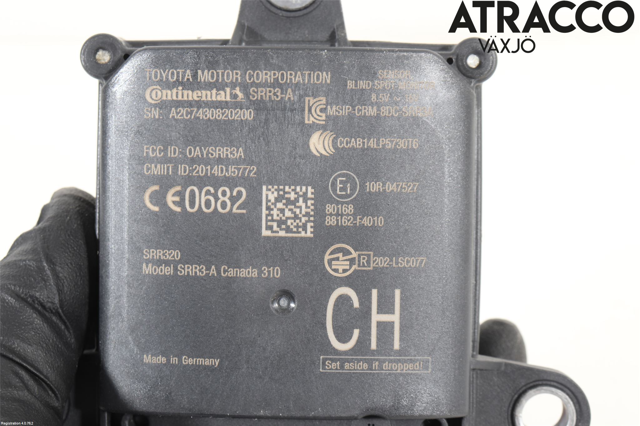 Toyota C-HR 16-23 Sensor Kollisjonsbeskyttelse