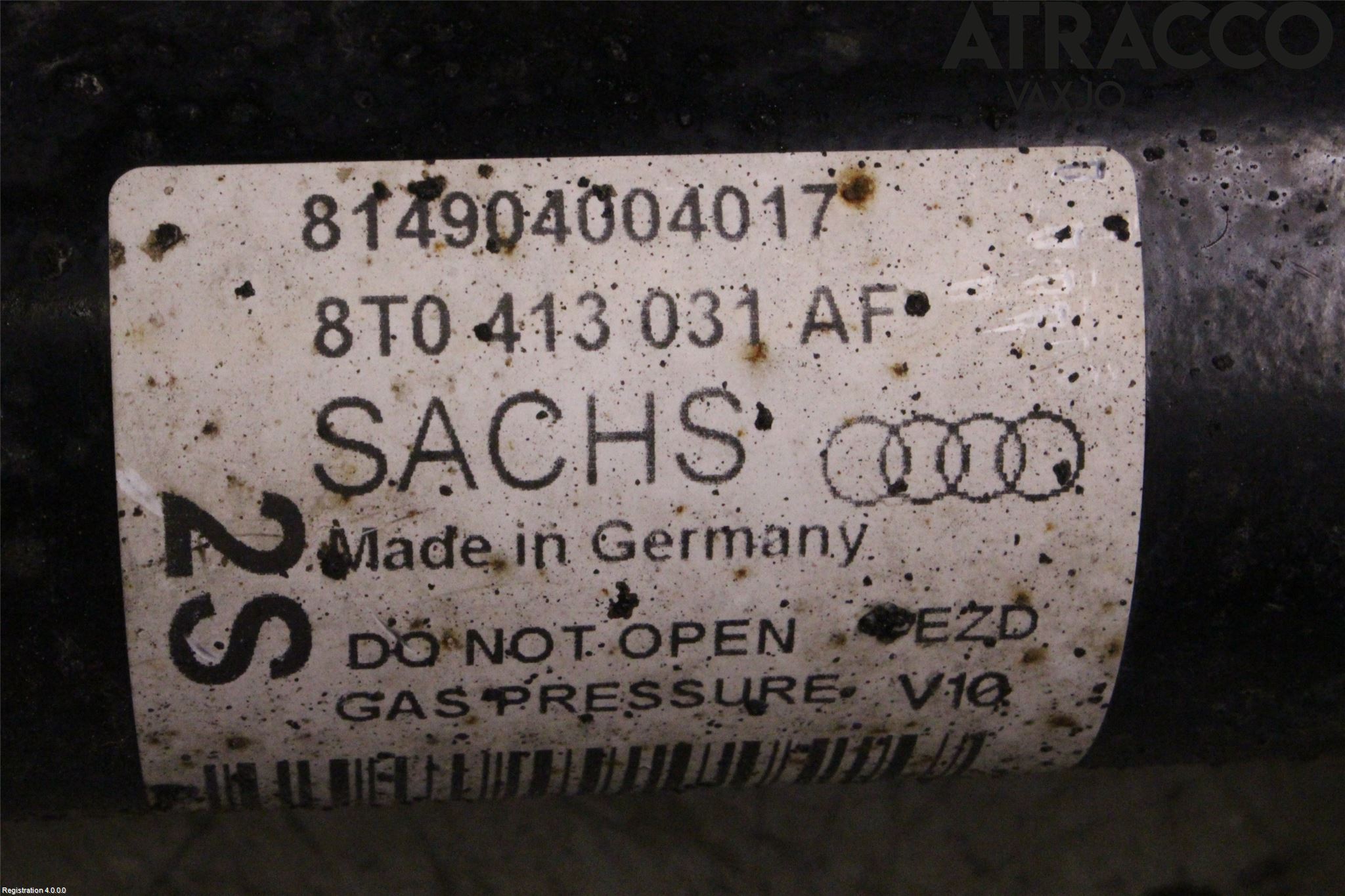 Audi A5 07-16 Fjærbein Foran Høyre