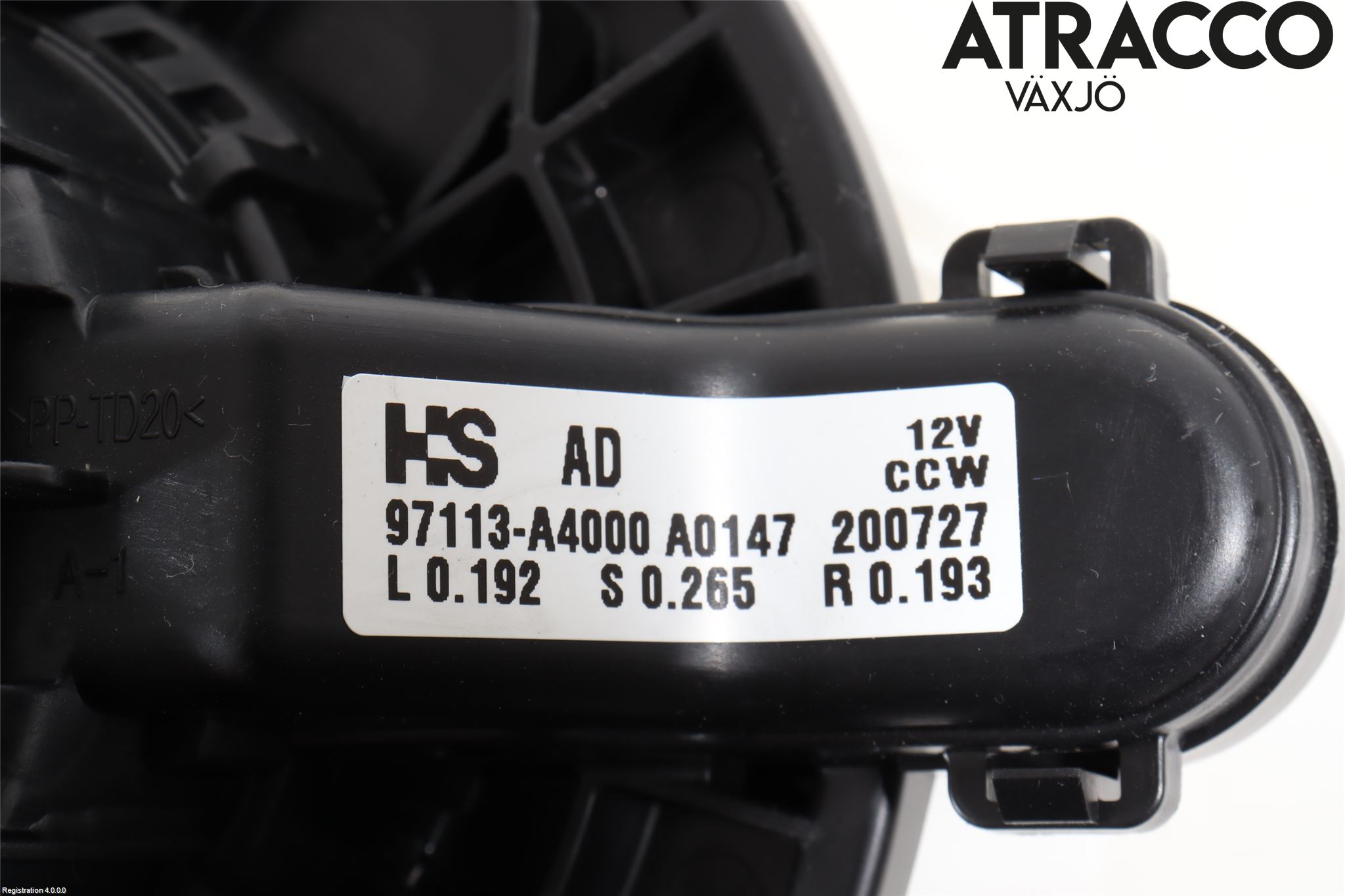 Hyundai i30 PD 17- Varmeapparat Viftemotor