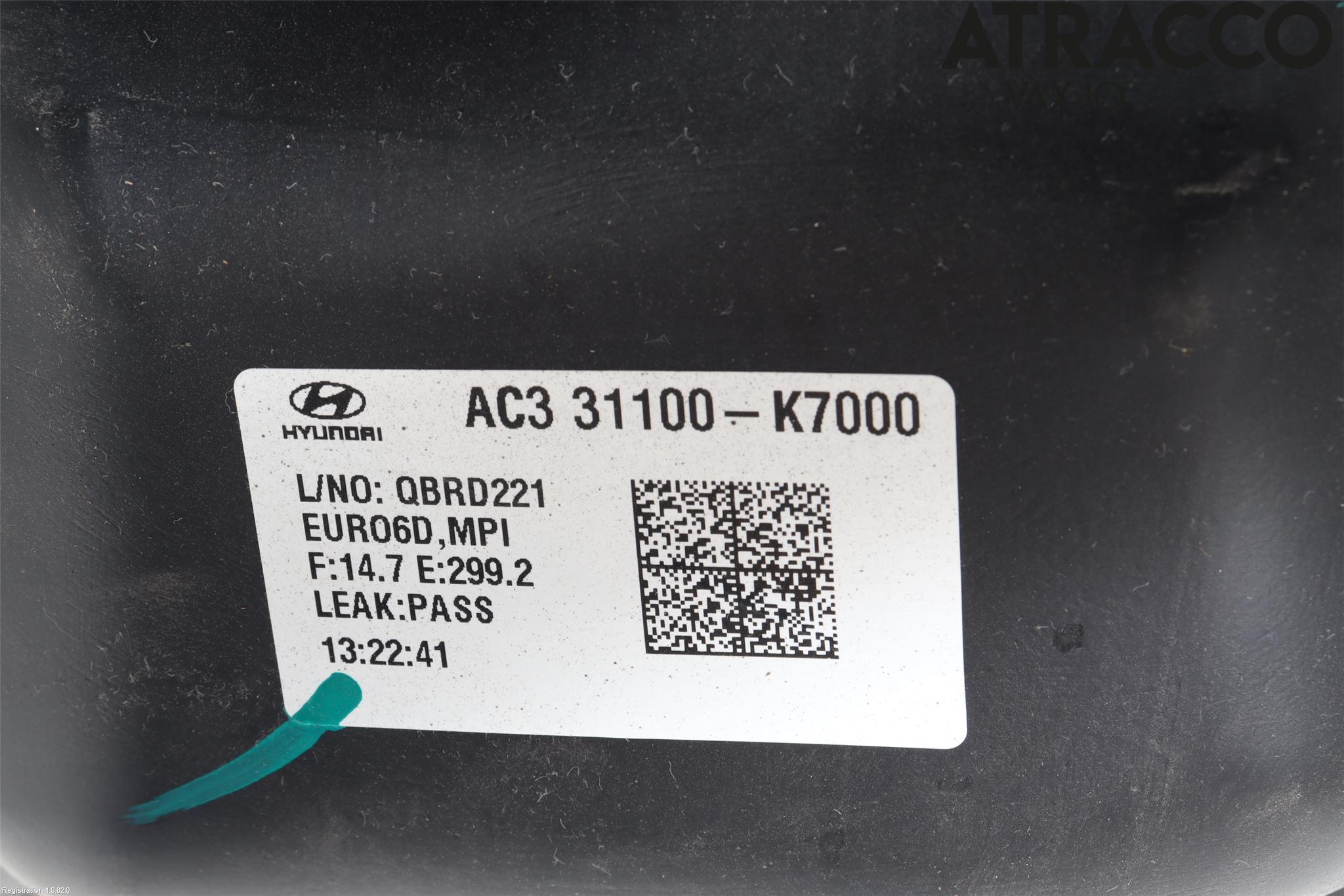 Hyundai i10 LA 20- Drivstofftank Innsprøytning
