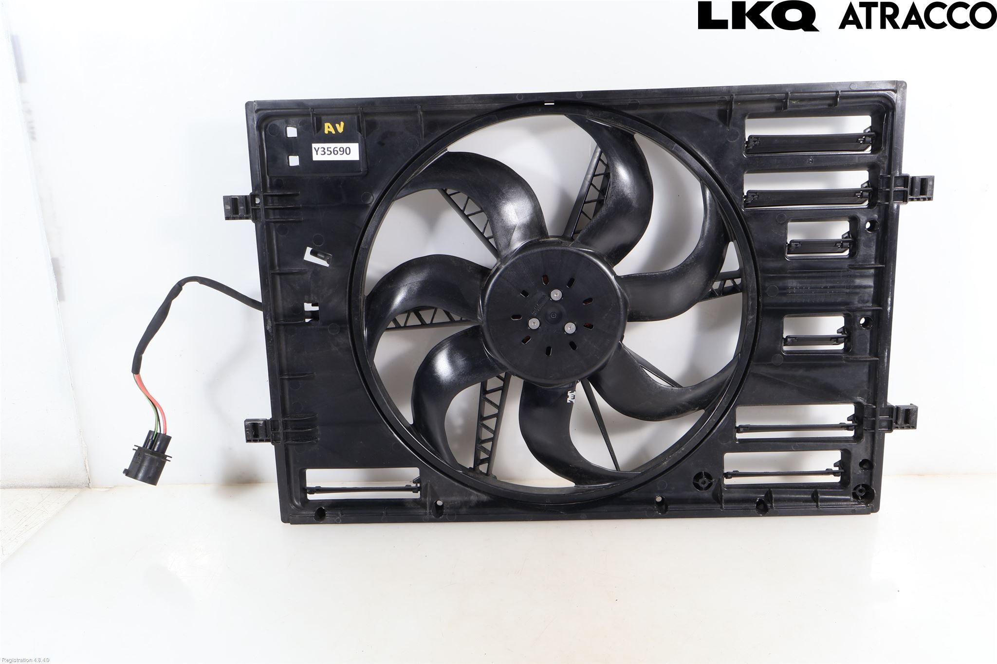 Volkswagen VW TIGUAN 16-24 Kjølevifte-Radiator Hus-Kåpe