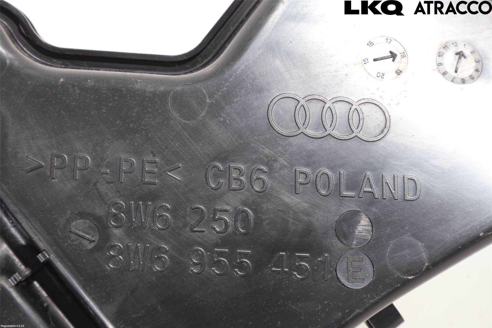 Audi A5 17- Spylerbeholder Frontrute-Lykte