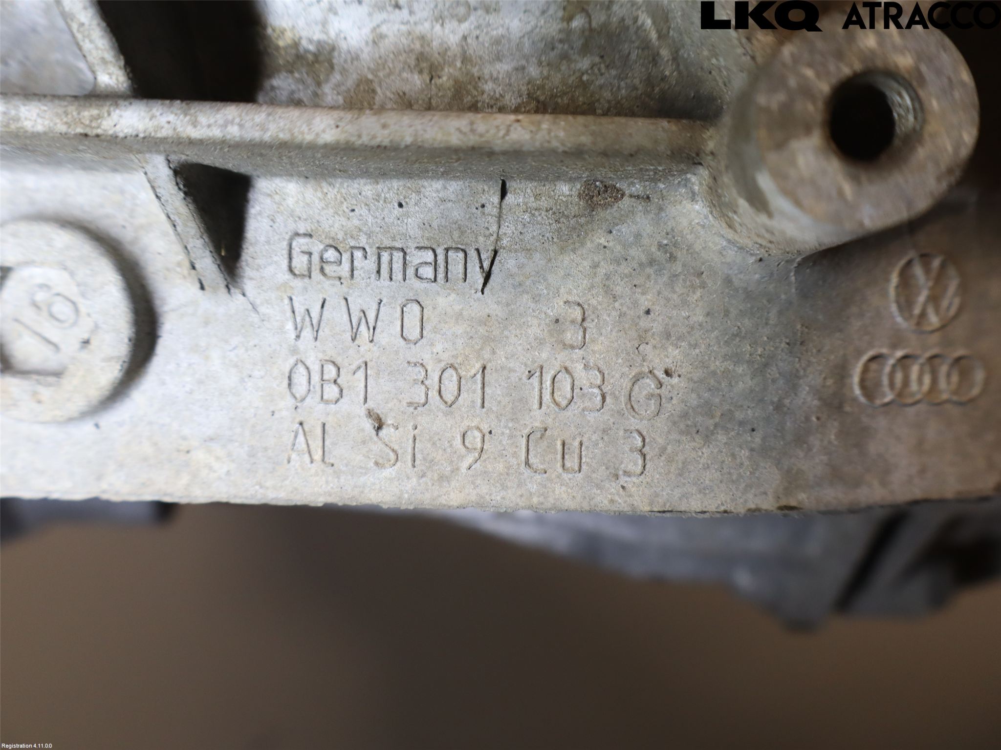 Audi A4/S4 08-11 Gearkasse 6 Trinn