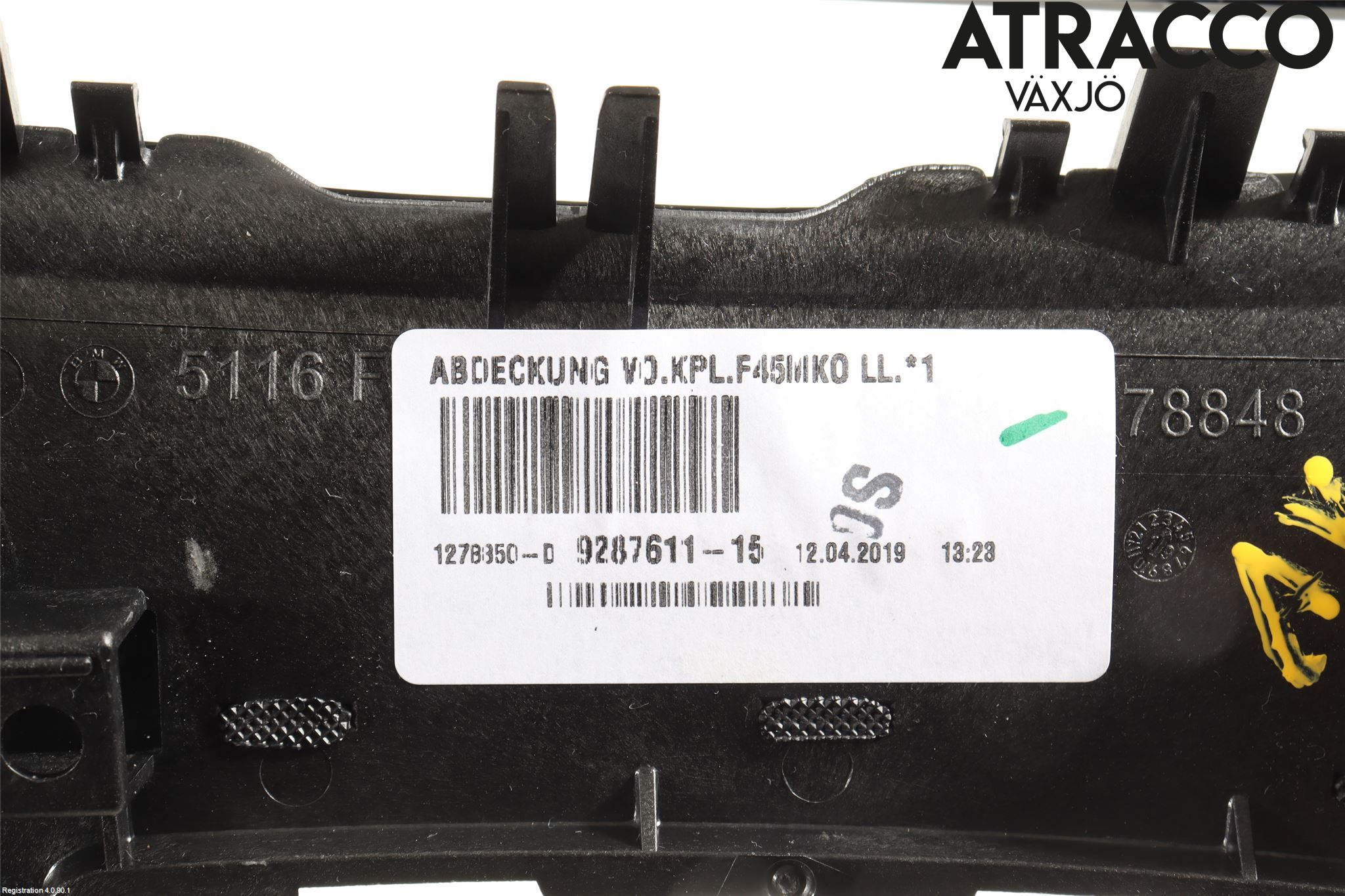 BMW 2 F45 Active Tourer 14-21 Instrumentkonsoll Midt