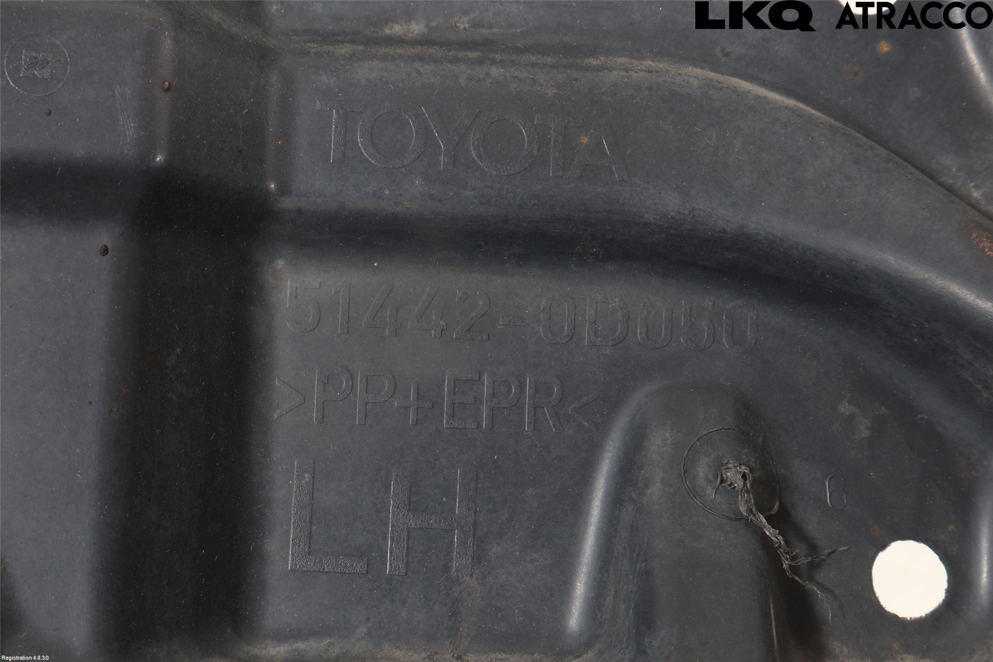 Toyota YARIS XP90 06-11 Bunnplate U Motor-Gear-Dørk