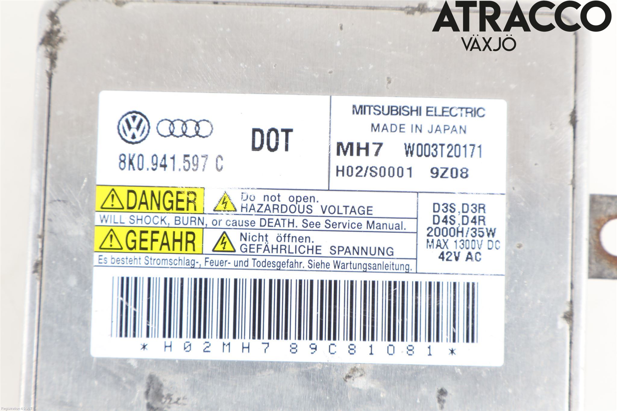Audi A4/S4 08-11 Styreenhet Xenon