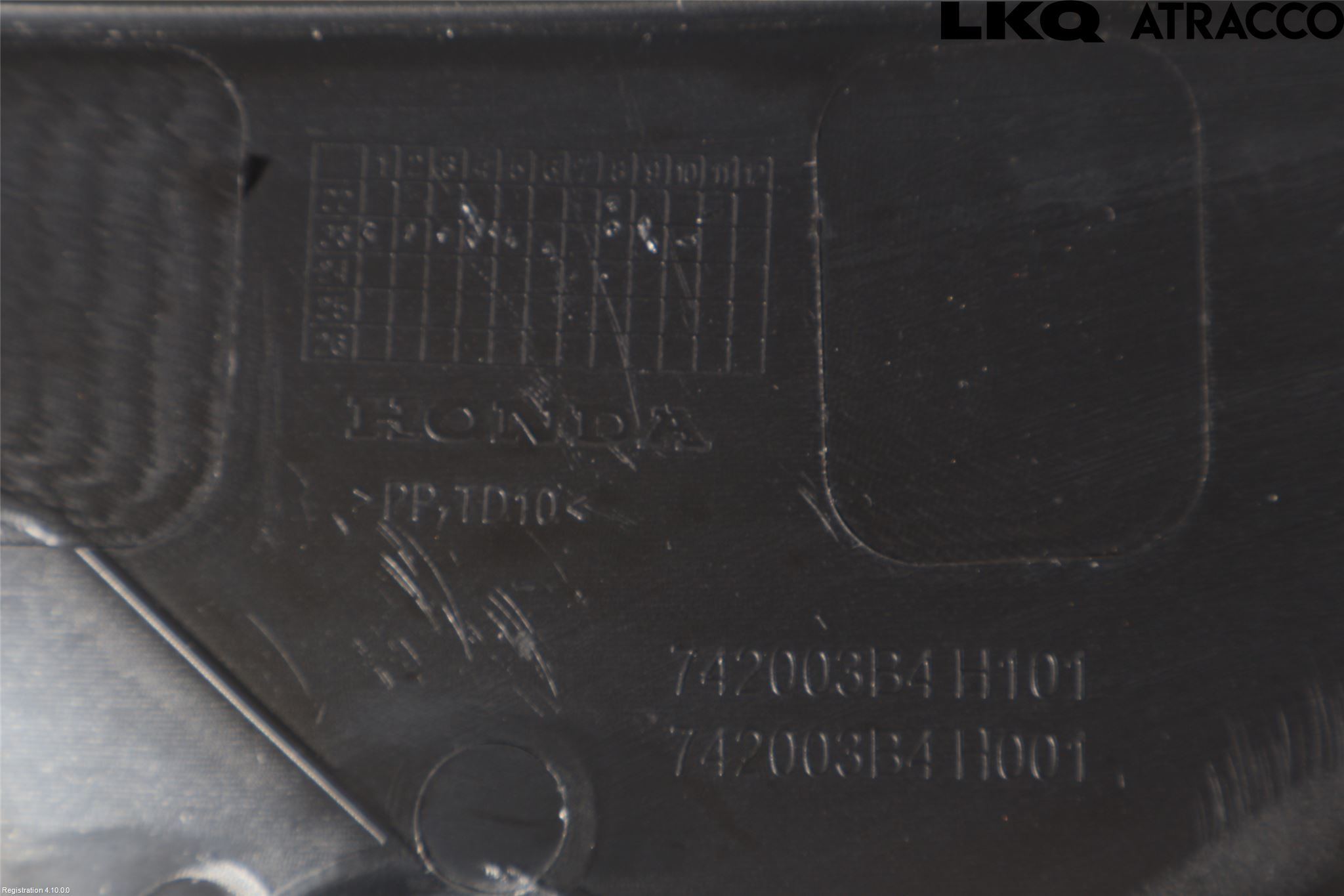 Honda CR-V 24- Visker Deksel-Grill-Under Frr