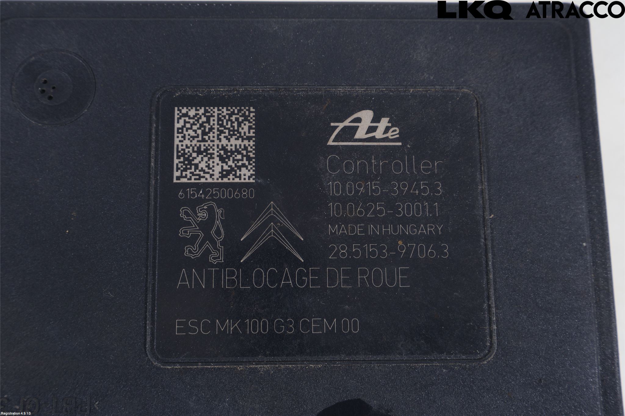 Peugeot 208 12-15 Abs Hydraulikkaggregat