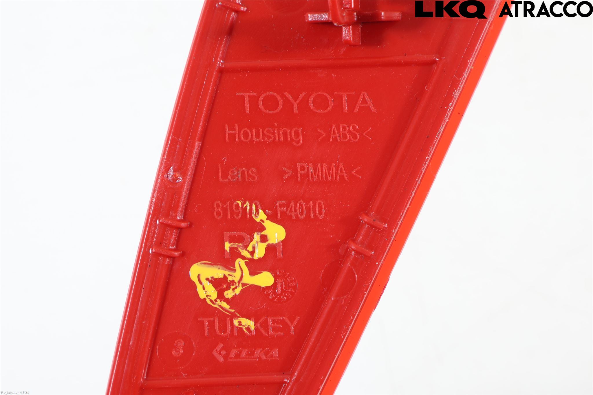 Toyota YARIS XP21 20- Refleks Bak