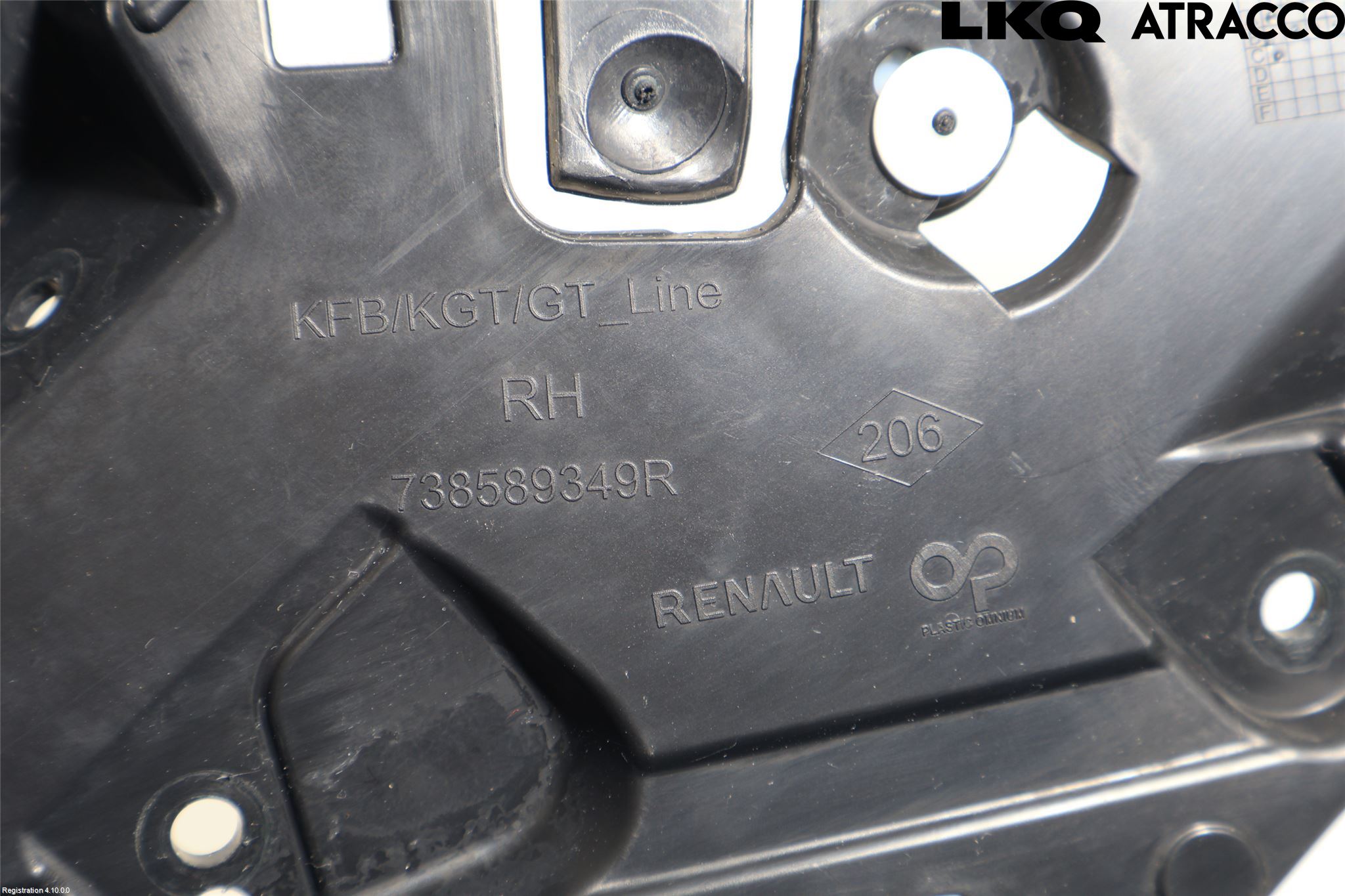 Renault MEGANE IV 16-23 Bakrute Dekorlist