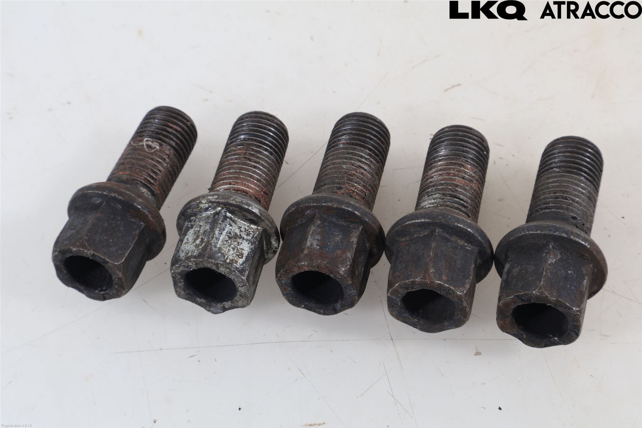 Volkswagen VW POLO 10-17 Hjulmutter - Bolt - Sett