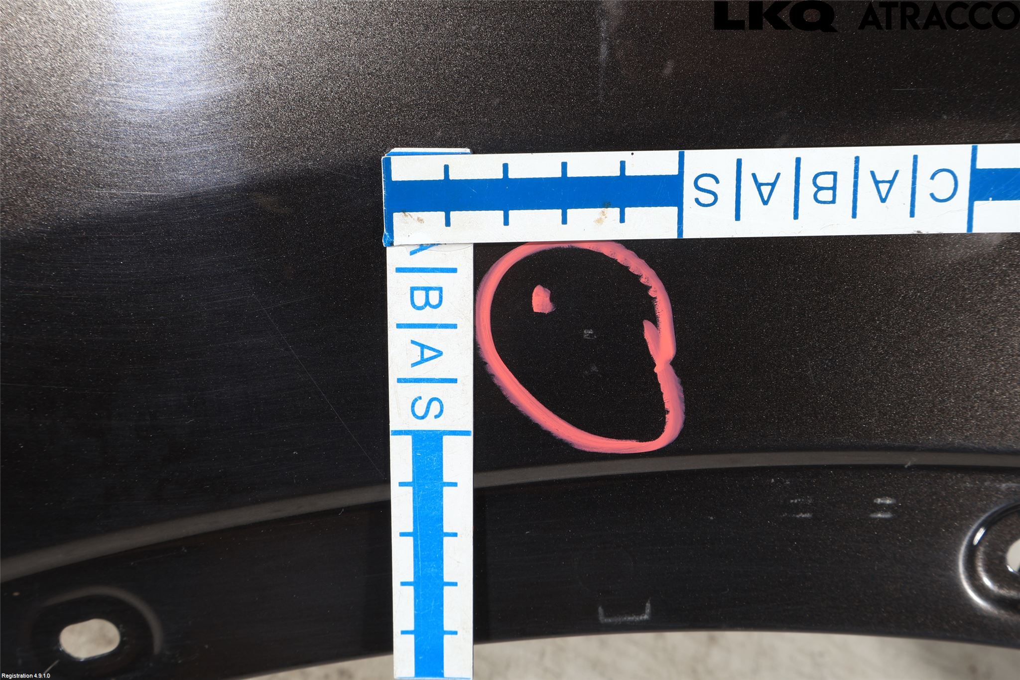 Nissan JUKE 10-14 Skjerm Foran Venstre