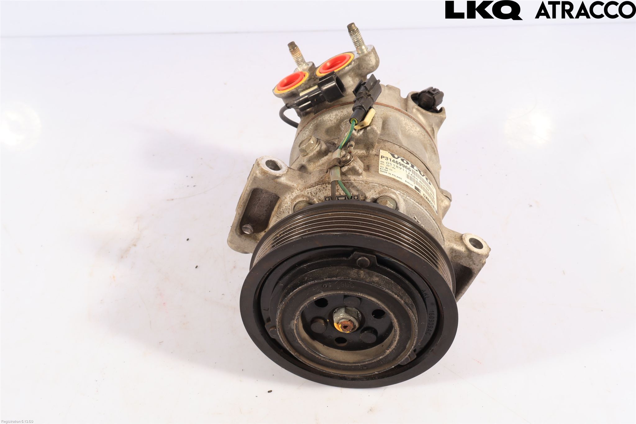 Volvo V40 12-19 Varme Ac Kompressor
