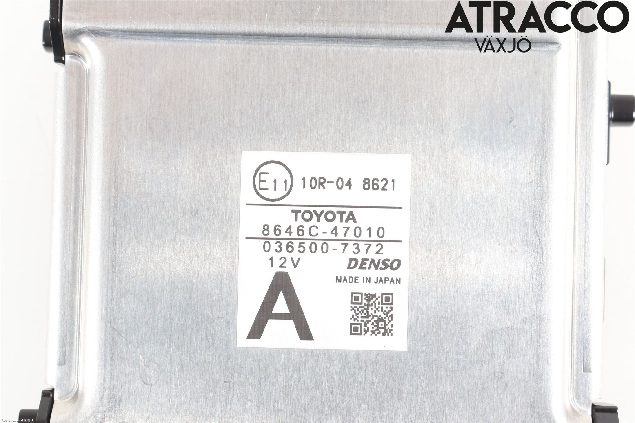 Toyota PRIUS (ZVW50) 16-21 Sensor Kollisjonsbeskyttelse
