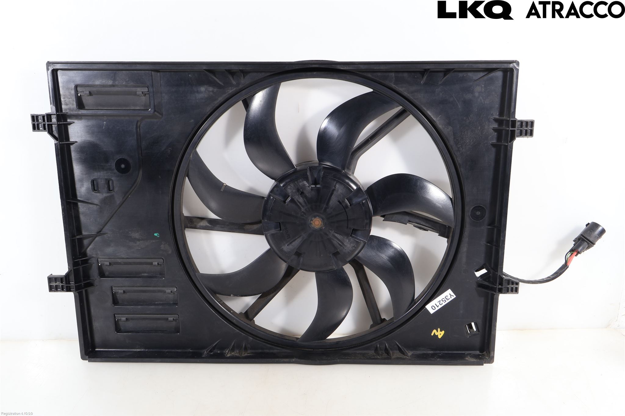 Volkswagen VW GOLF / E-GOLF VII 13-20 Kjølevifte-Radiator Hus-Kåpe