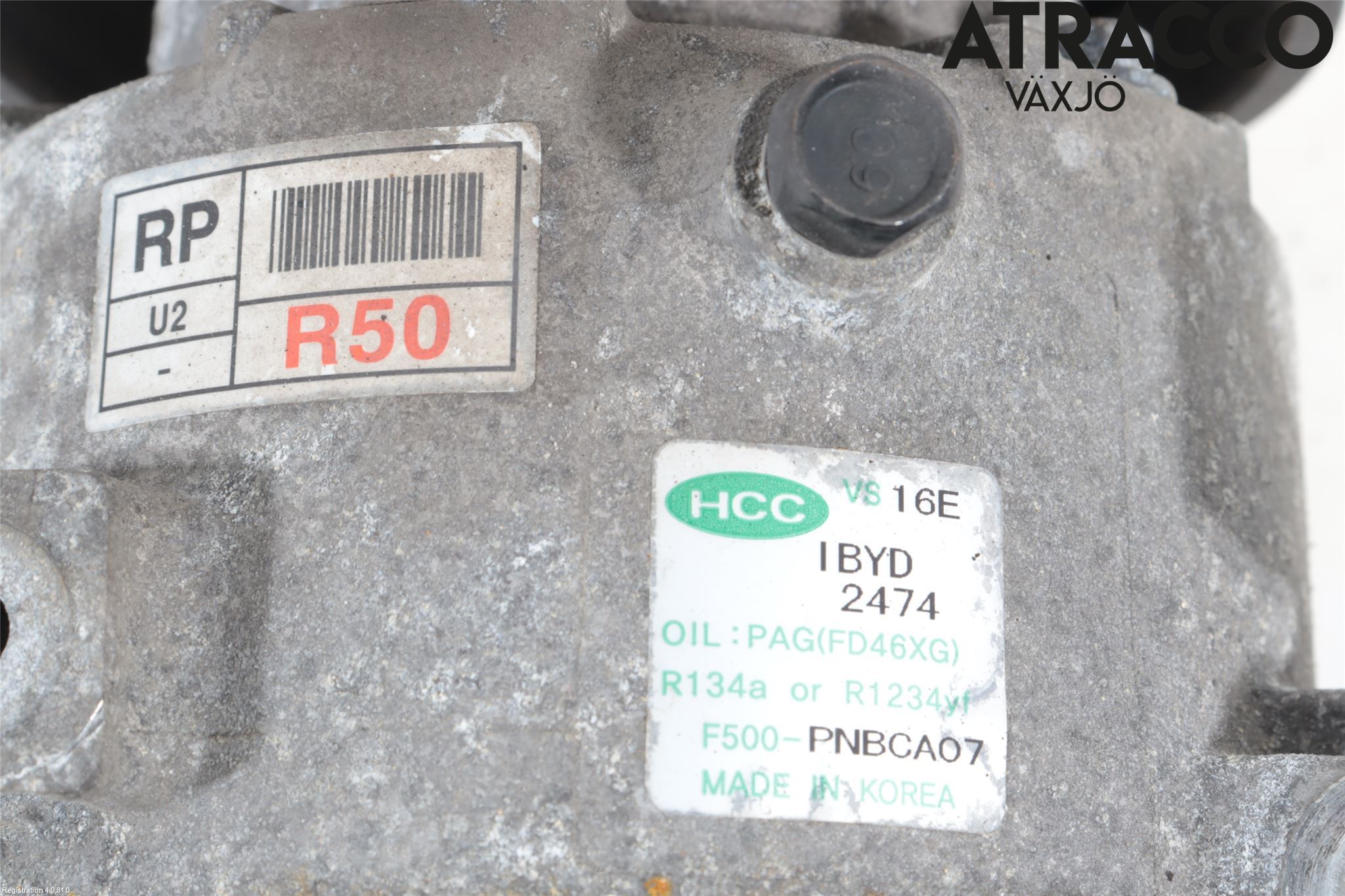 Kia CARENS III 13-19 Varme Ac Kompressor
