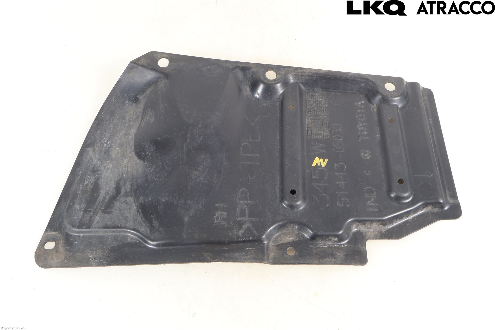 Toyota AVENSIS 16-18 Bunnplate U Motor-Gear-Dørk