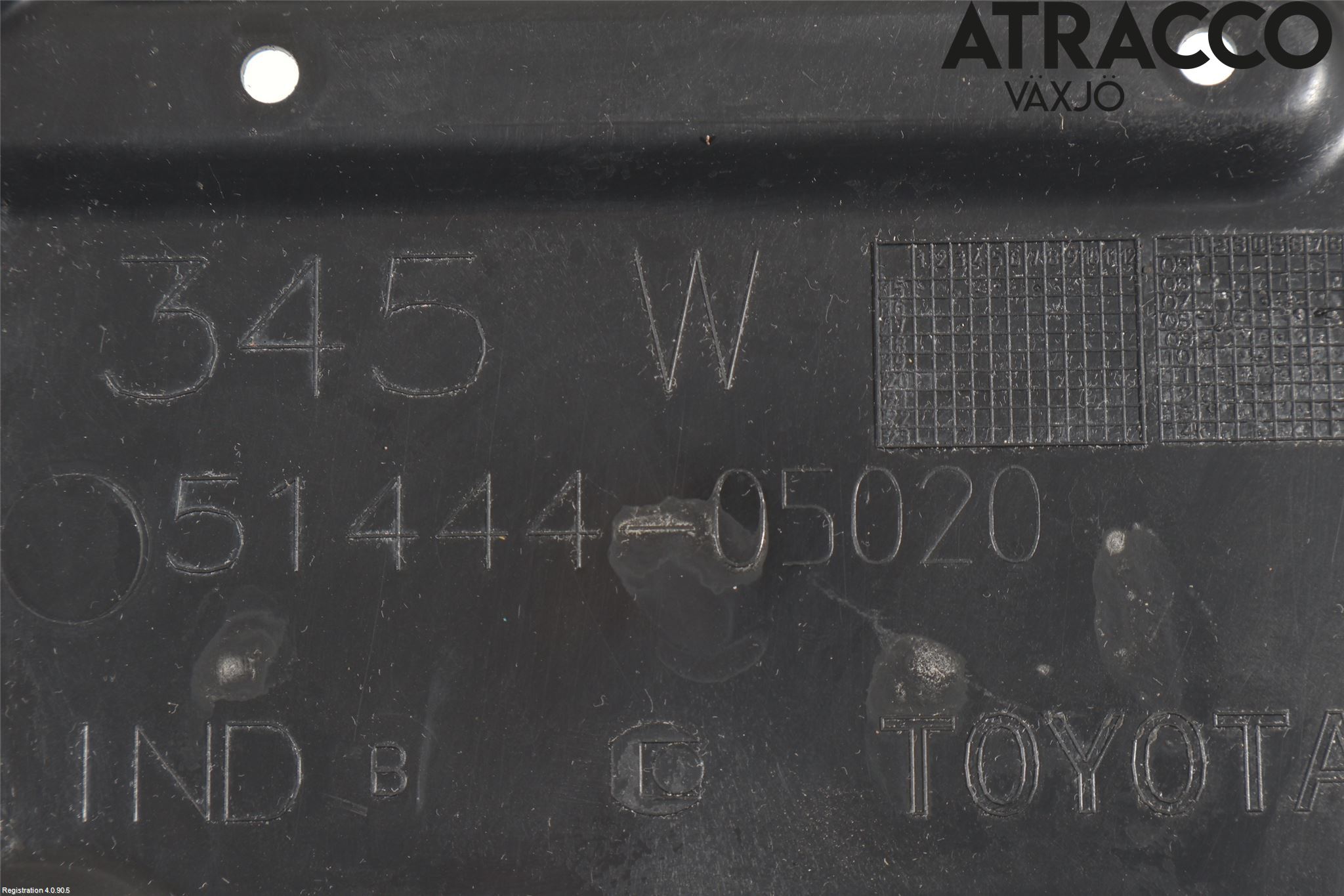 Toyota AURIS 13-19 Bunnplate U Motor-Gear-Dørk