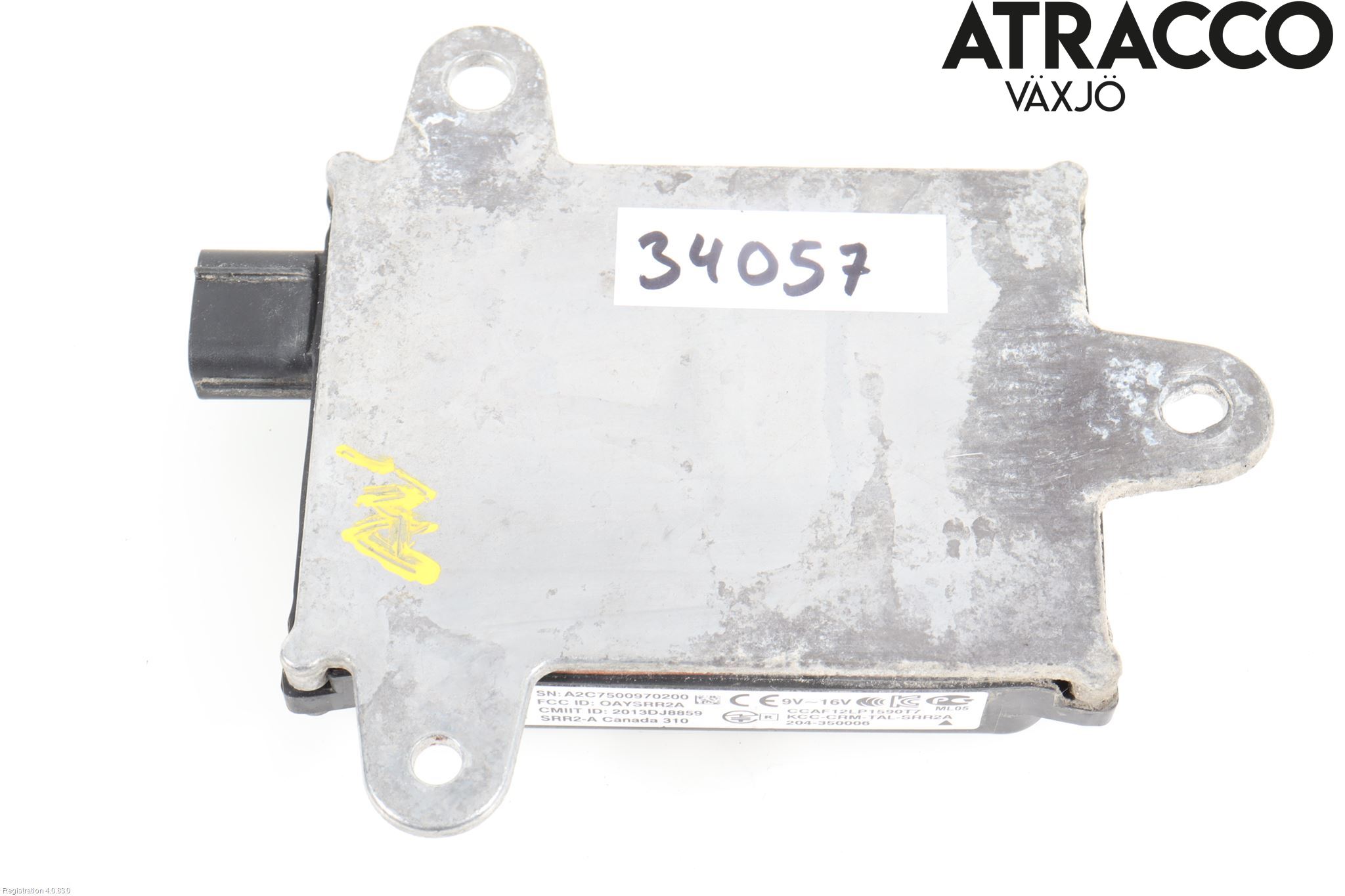 Toyota PRIUS (ZVW50) 16-21 Sensor Kollisjonsbeskyttelse