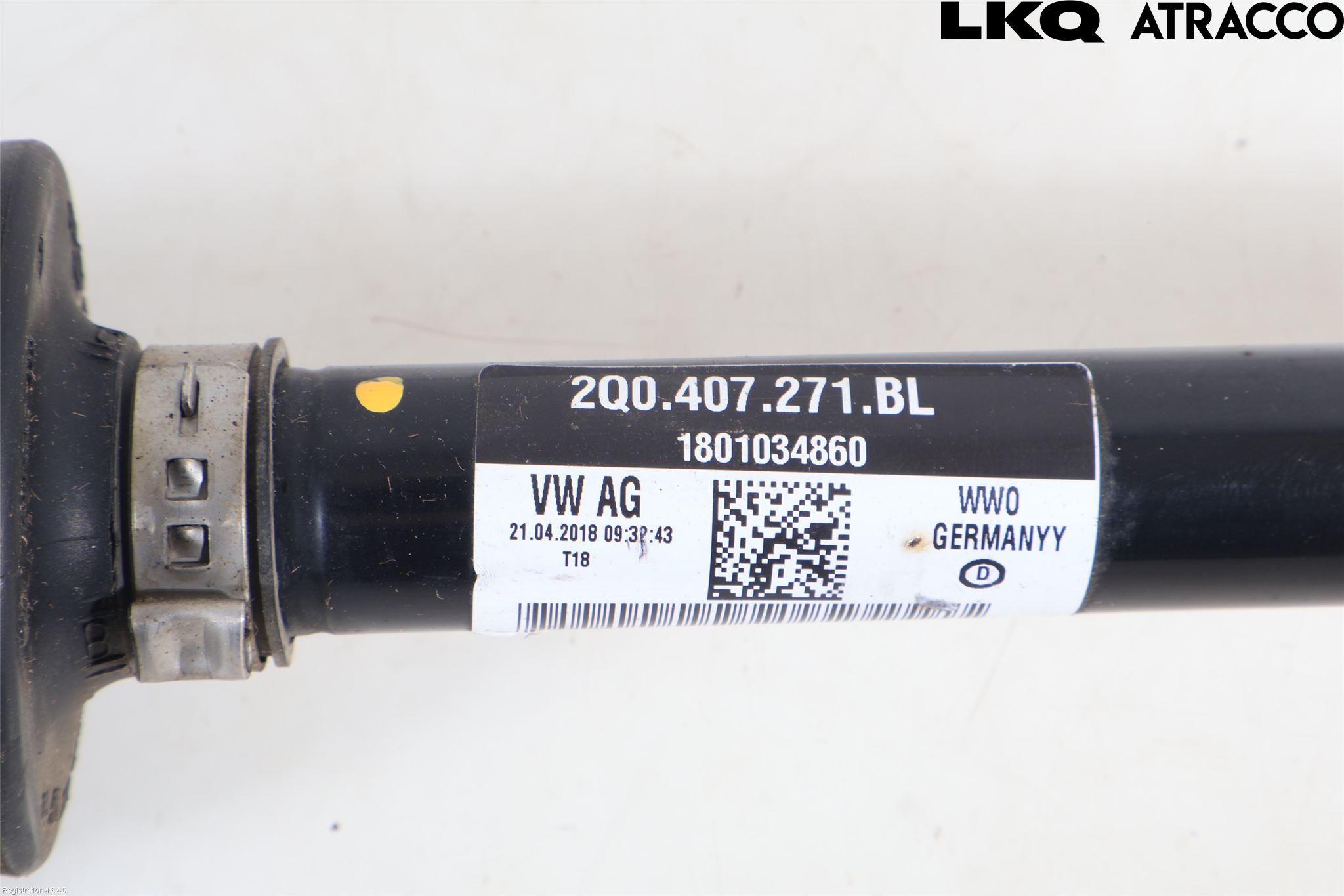 Volkswagen VW POLO VI 18->> Drivaksel Foran Kompl Venstre